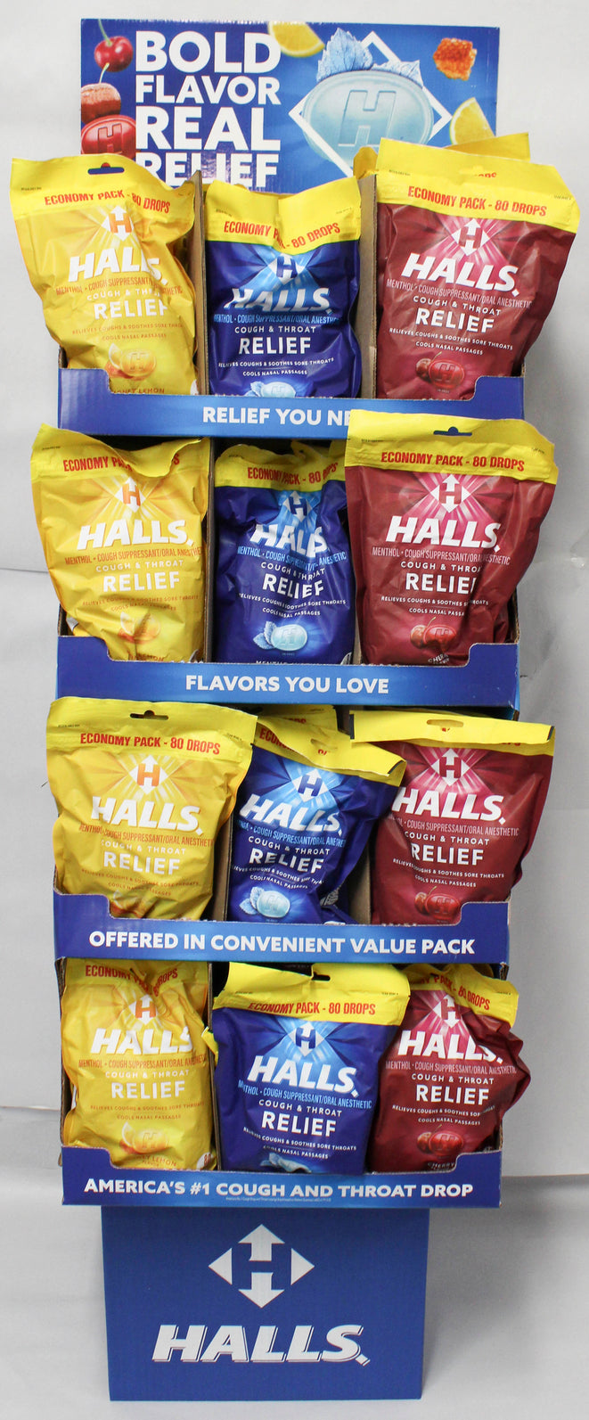 HALLS BASE ECO BAG FS 80CT EXP 1/16/27