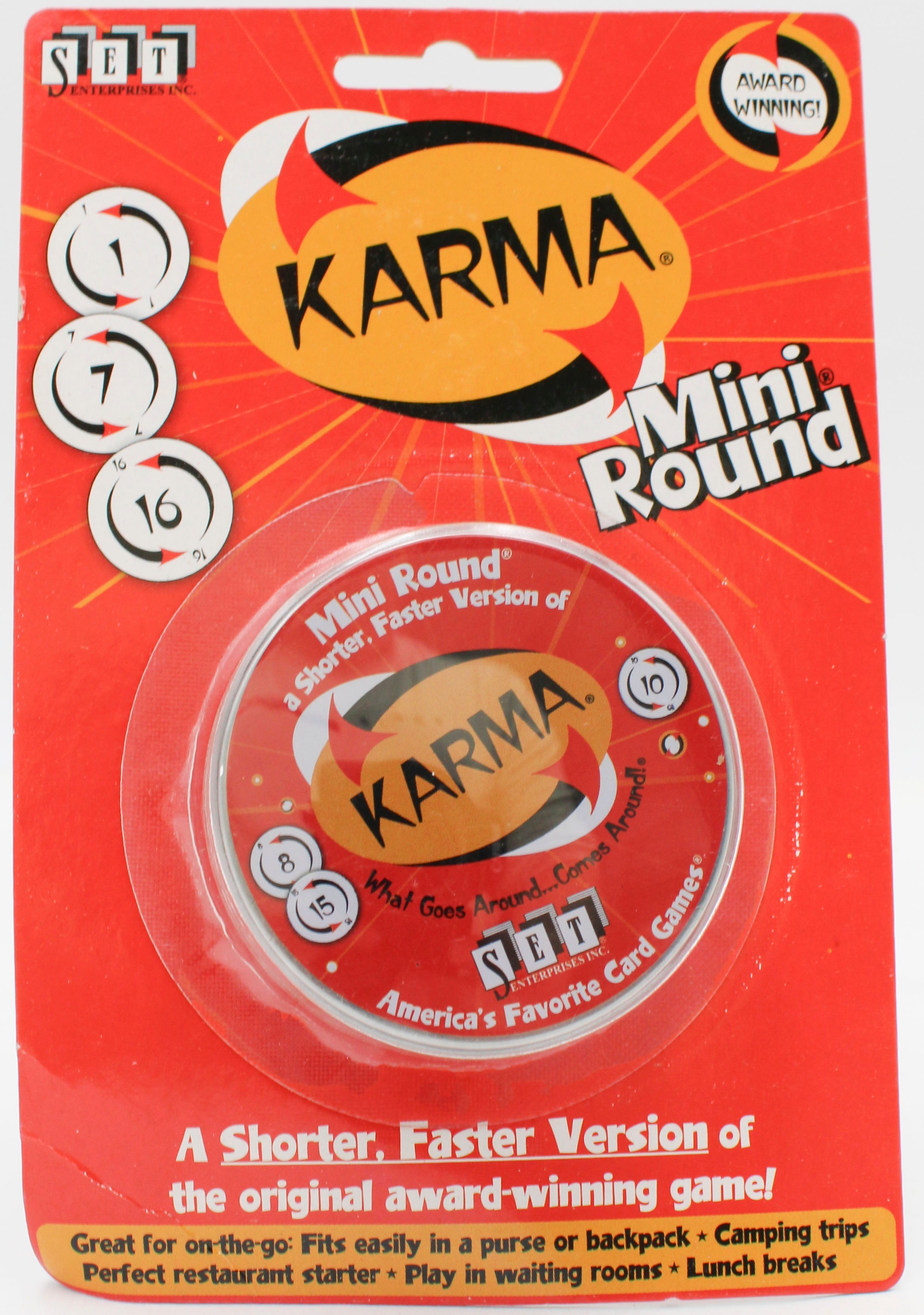 MINI ROUND KARMA CARD GAME BLISTER PACK