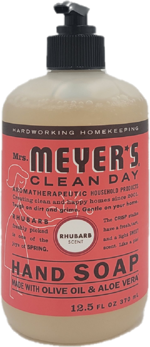 MRS MEYERS LIQUID HAND SOAP 12.5oz PUMP RHUBARB US