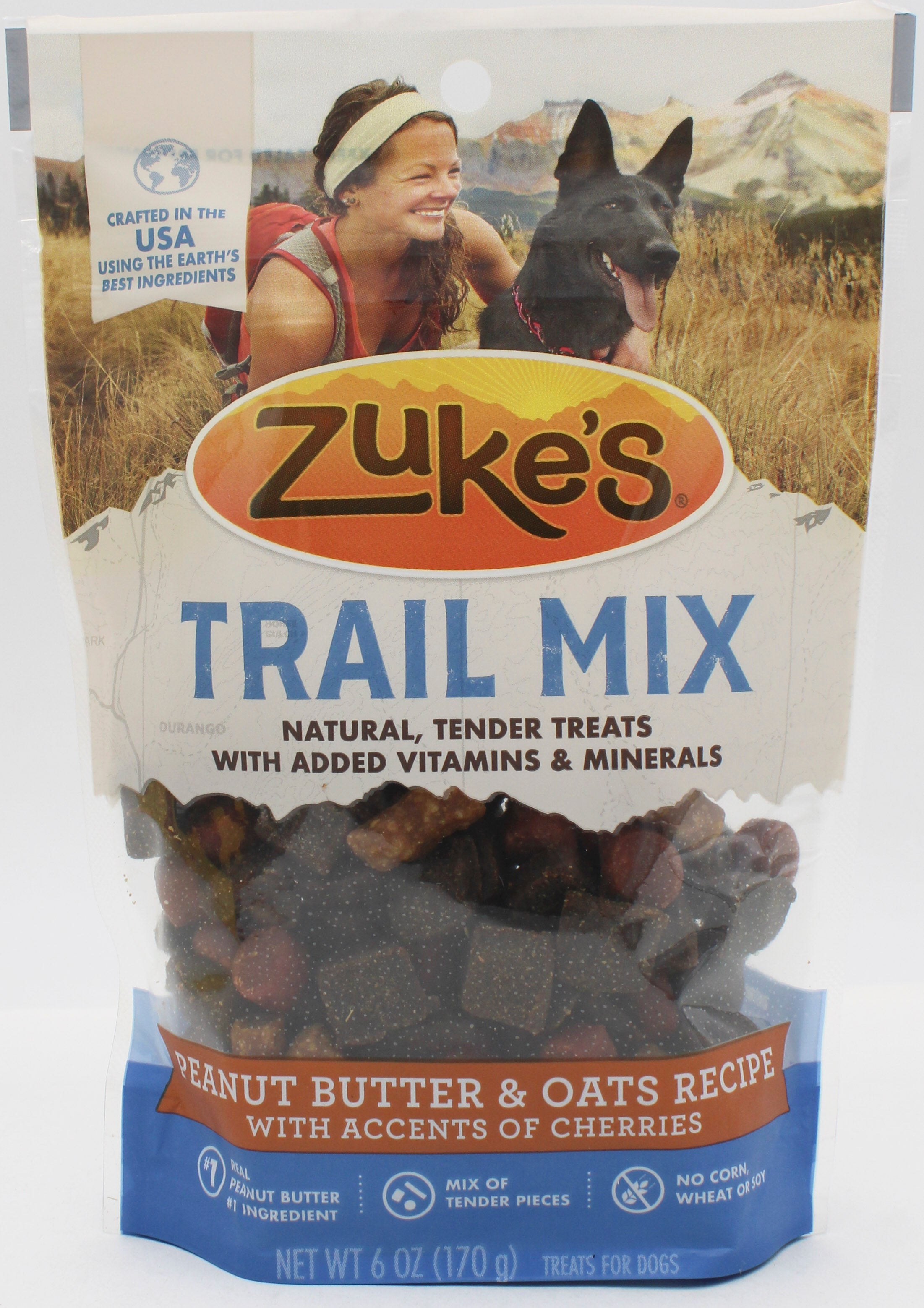 ZUKE TRAILMIX PEANUT BUTTER AND OATS 6oz  BB 8.31.26 NI