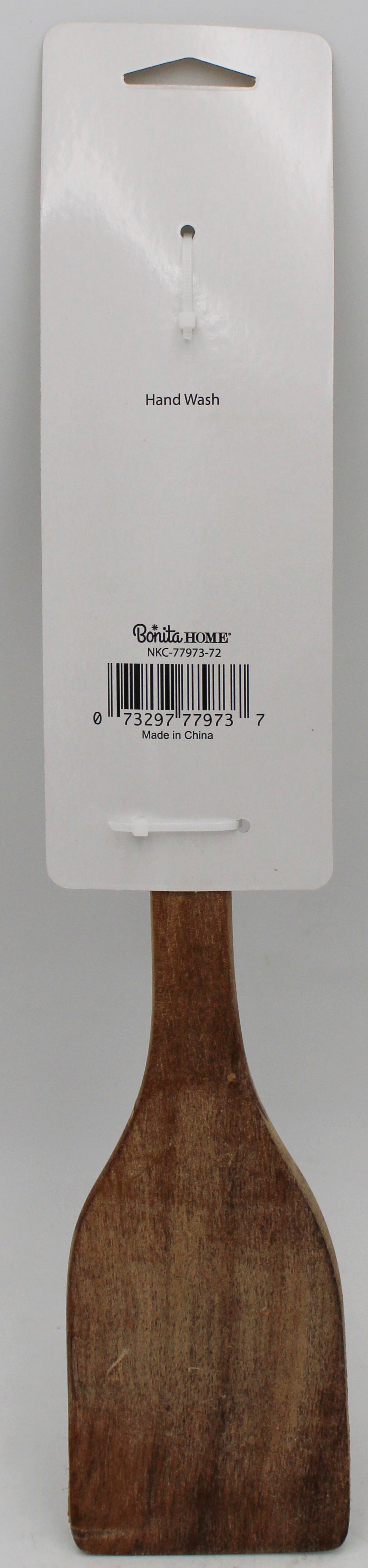 12in Acacia Spatula Silicone Handle