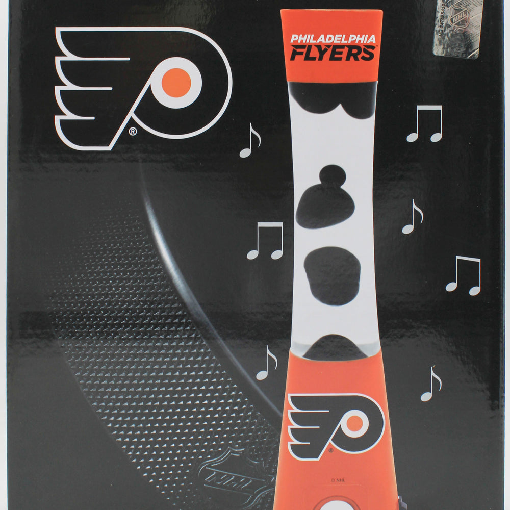 NHL PHILADELPHIA FLYERS LAVA LAMP SPEAKER 16.5"