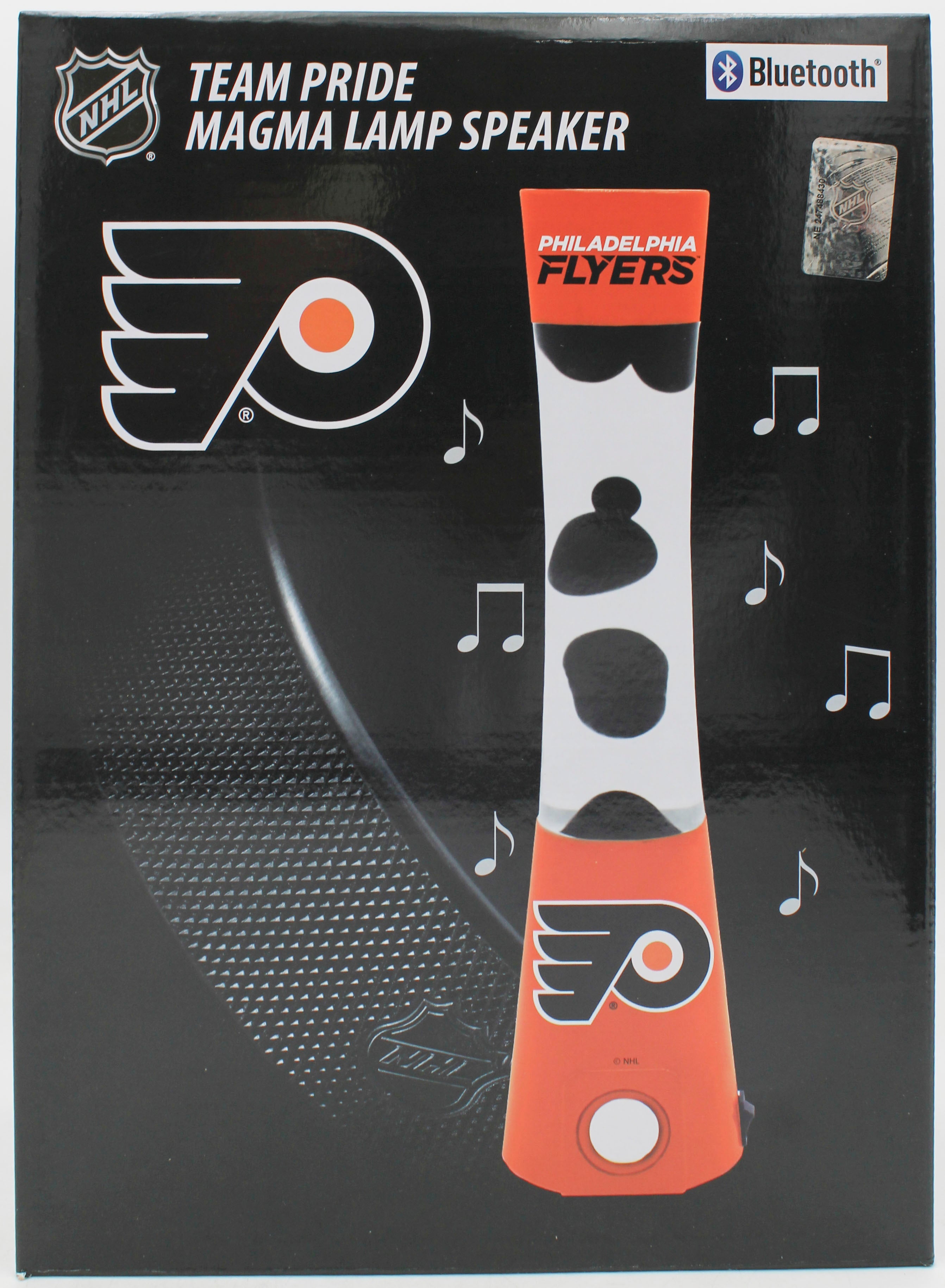 NHL PHILADELPHIA FLYERS LAVA LAMP SPEAKER 16.5"