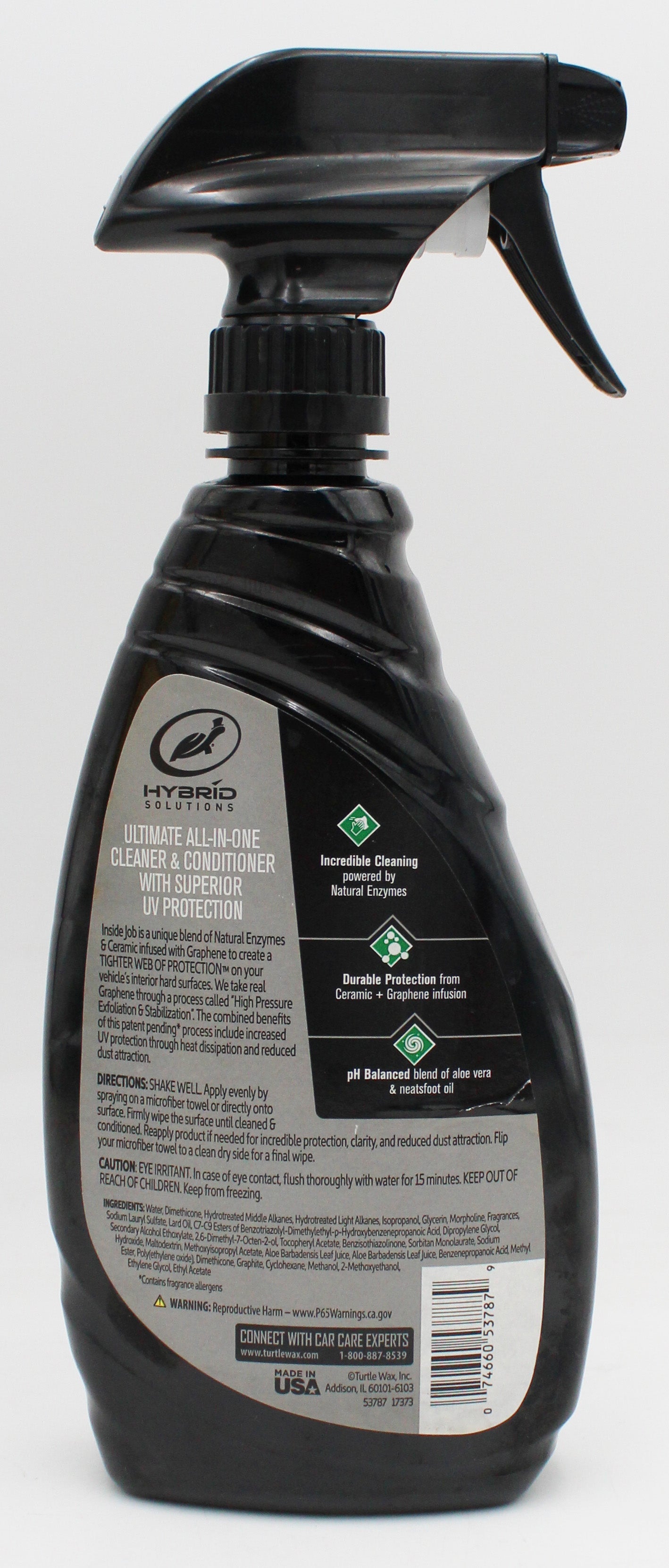 SP TURTLE WAX HYBRID CERAMIC+GRAPHENE INSIDE JOB 16oz