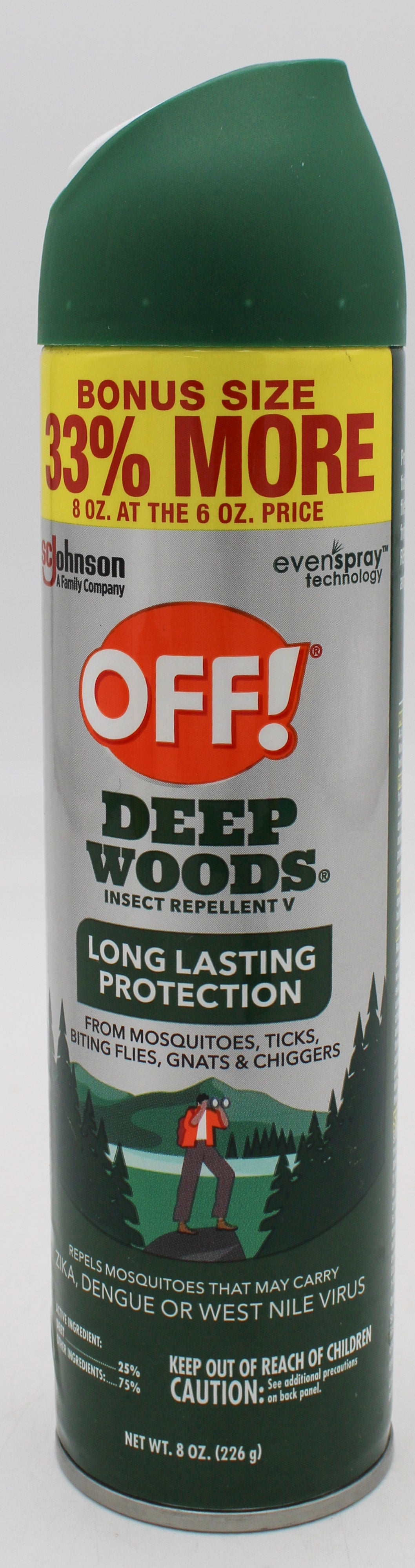 SP OFF! DEEP WOODS INSECT REPELLENT 8oz