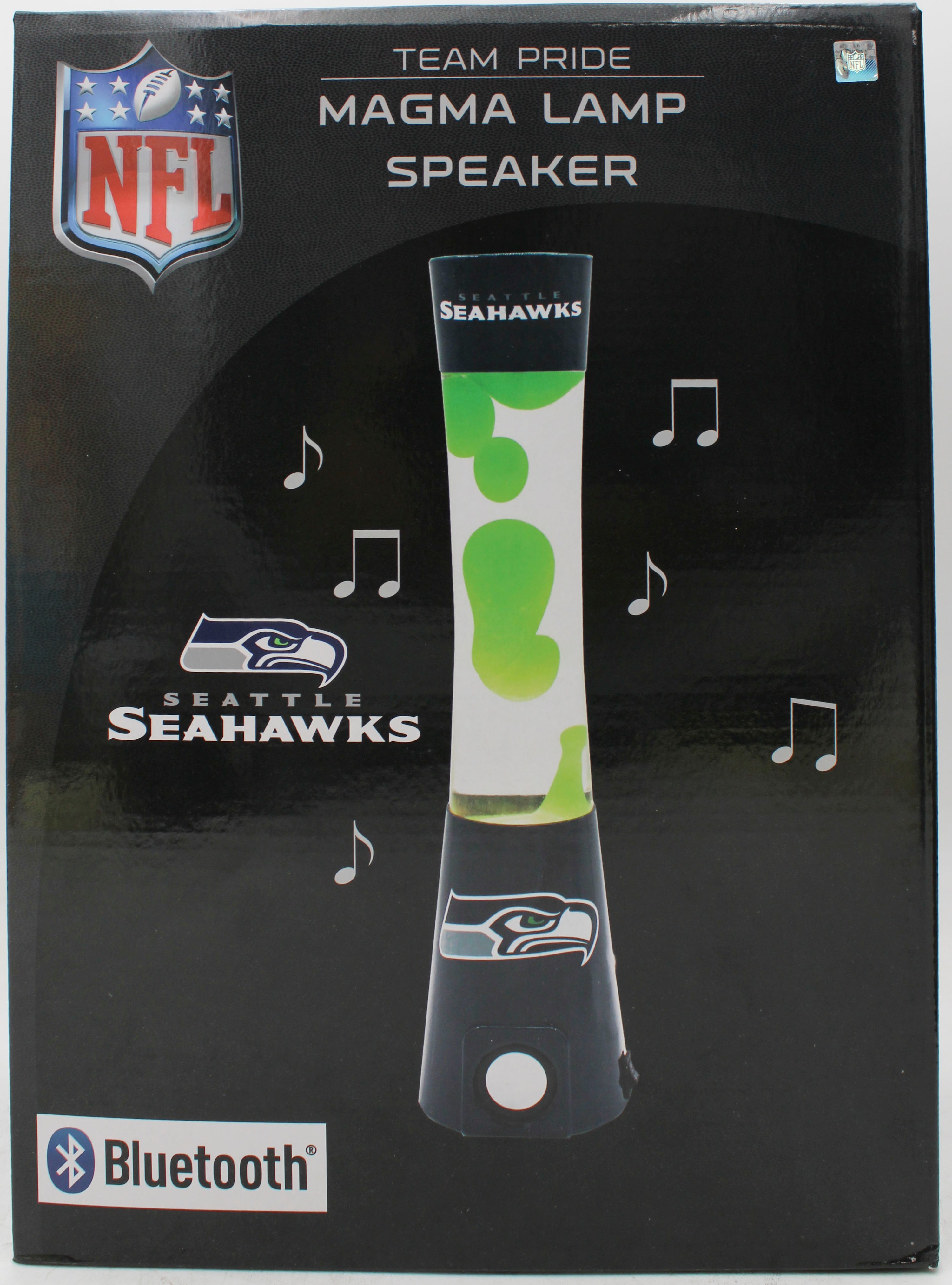 NFL SEATTLE SEAHAWKS LAVA  LAMP SPEAKER 16.5"