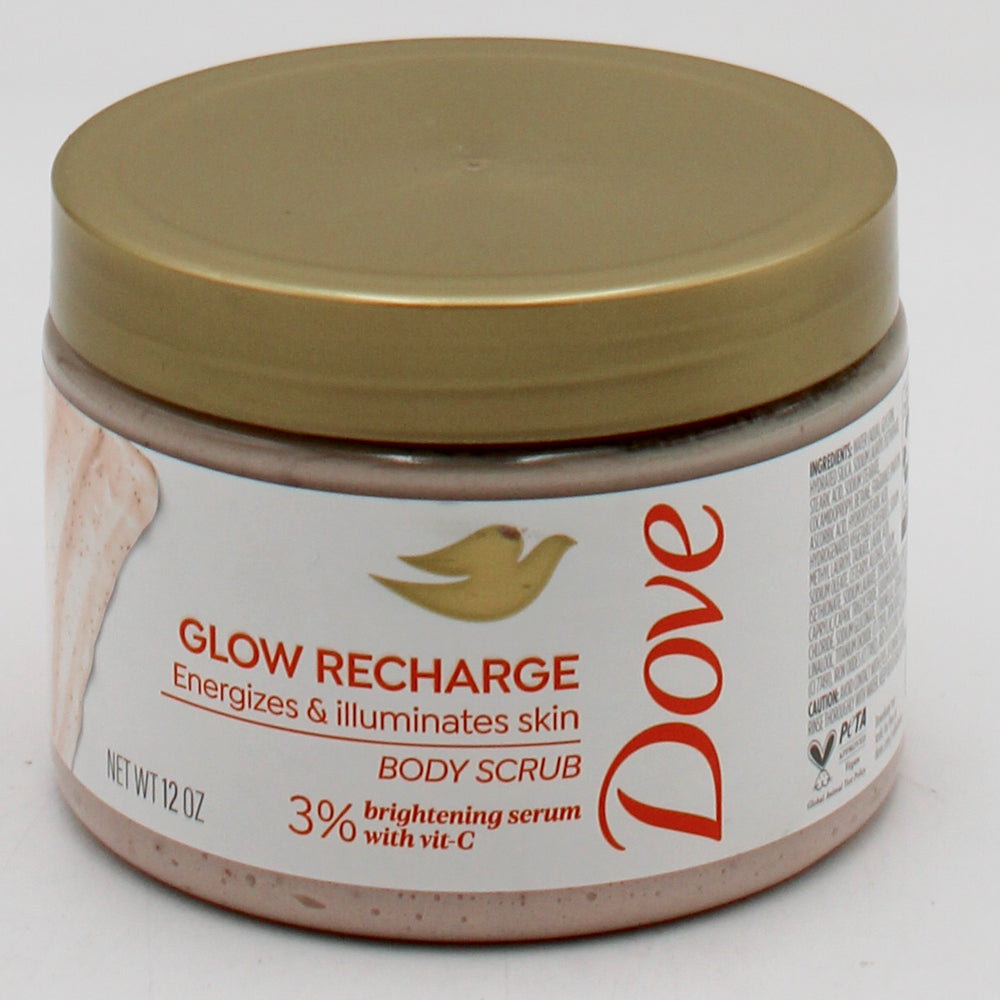 DOVE SCRUB - GLOW RECHARGE 12oz