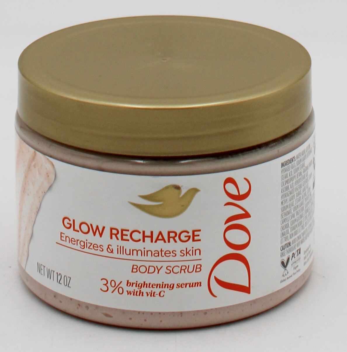 DOVE SCRUB - GLOW RECHARGE 12oz