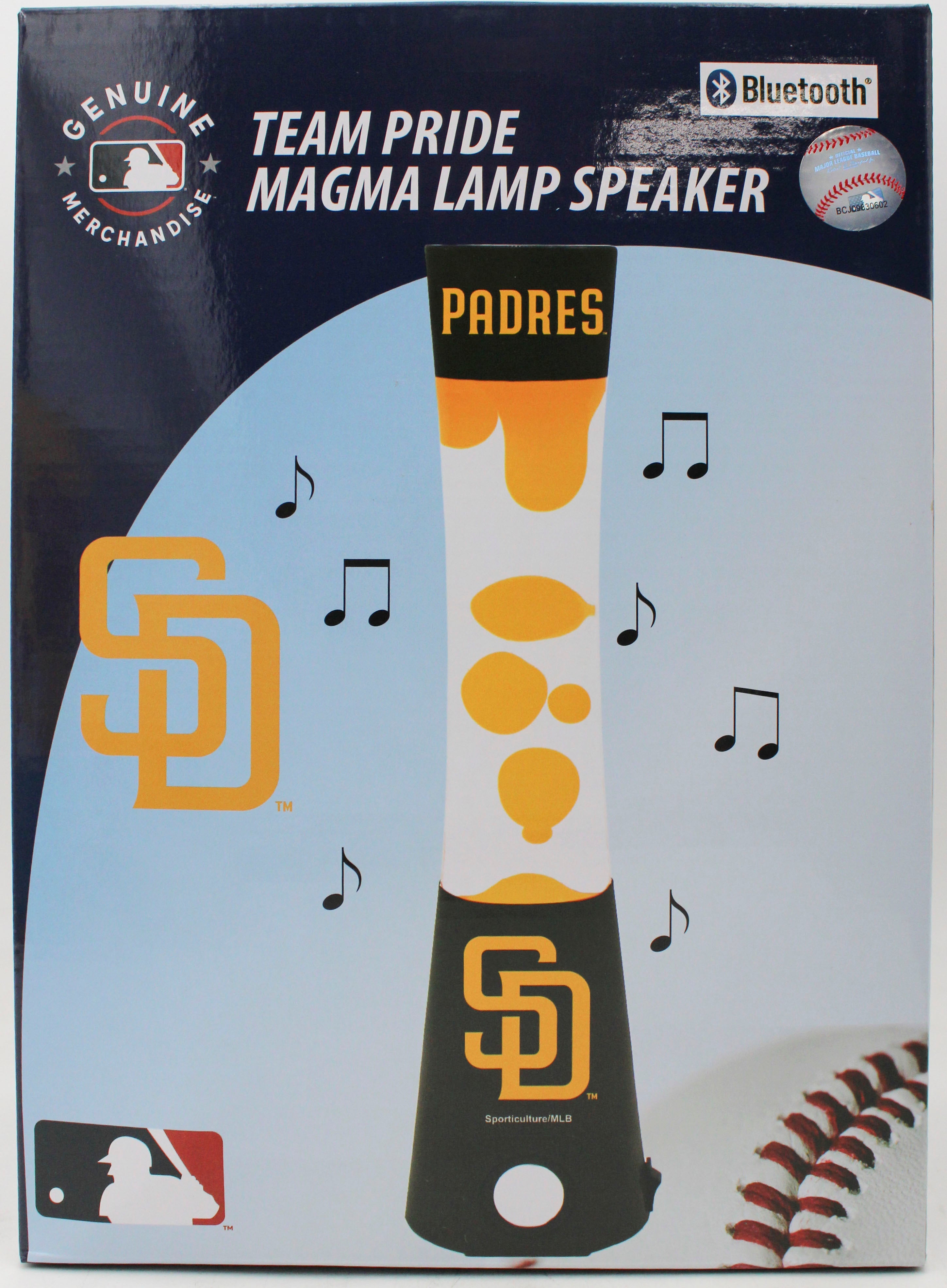 MLB SAN DIEGO PADRES LAVA LAMP SPEAKER 16.5"