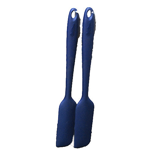 WILTON SILICONE JAR SPATULA MINI 2CT-NAVY