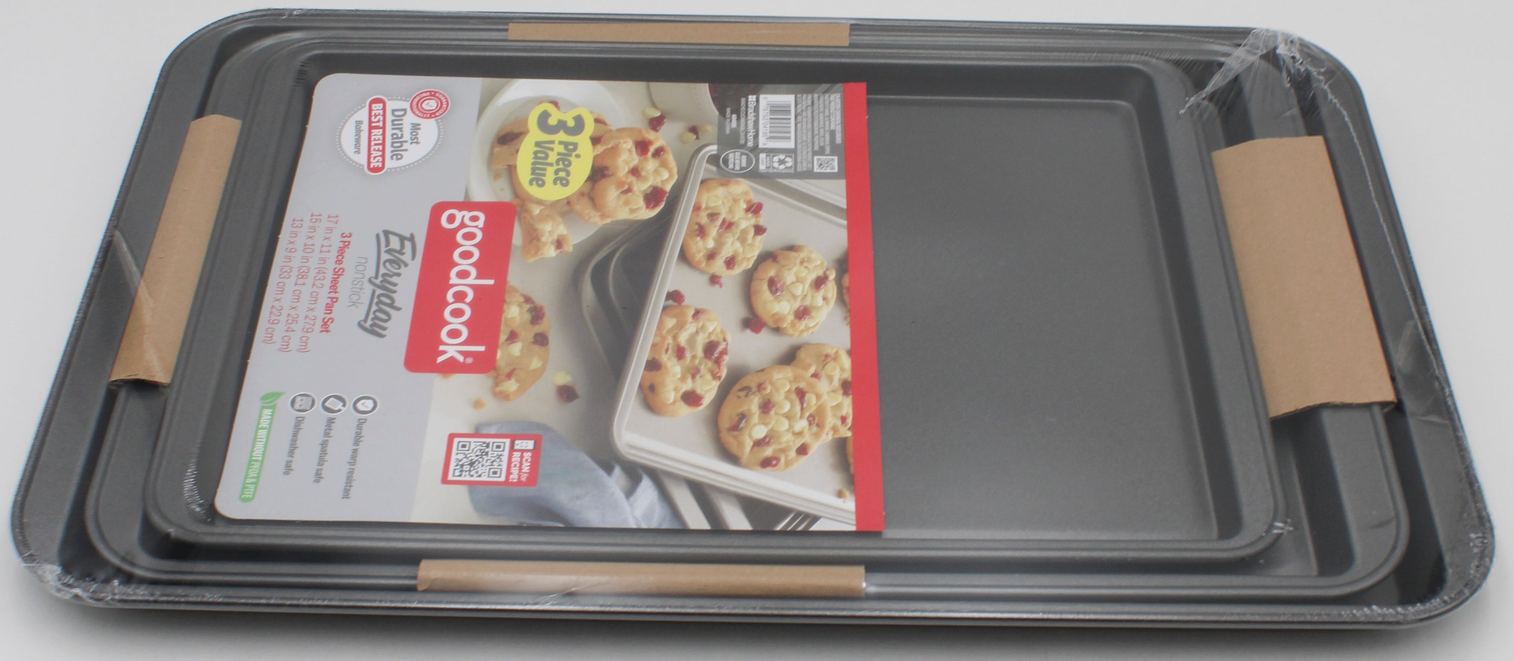 3PK COOKIE SHEET IN FLOORSTAND