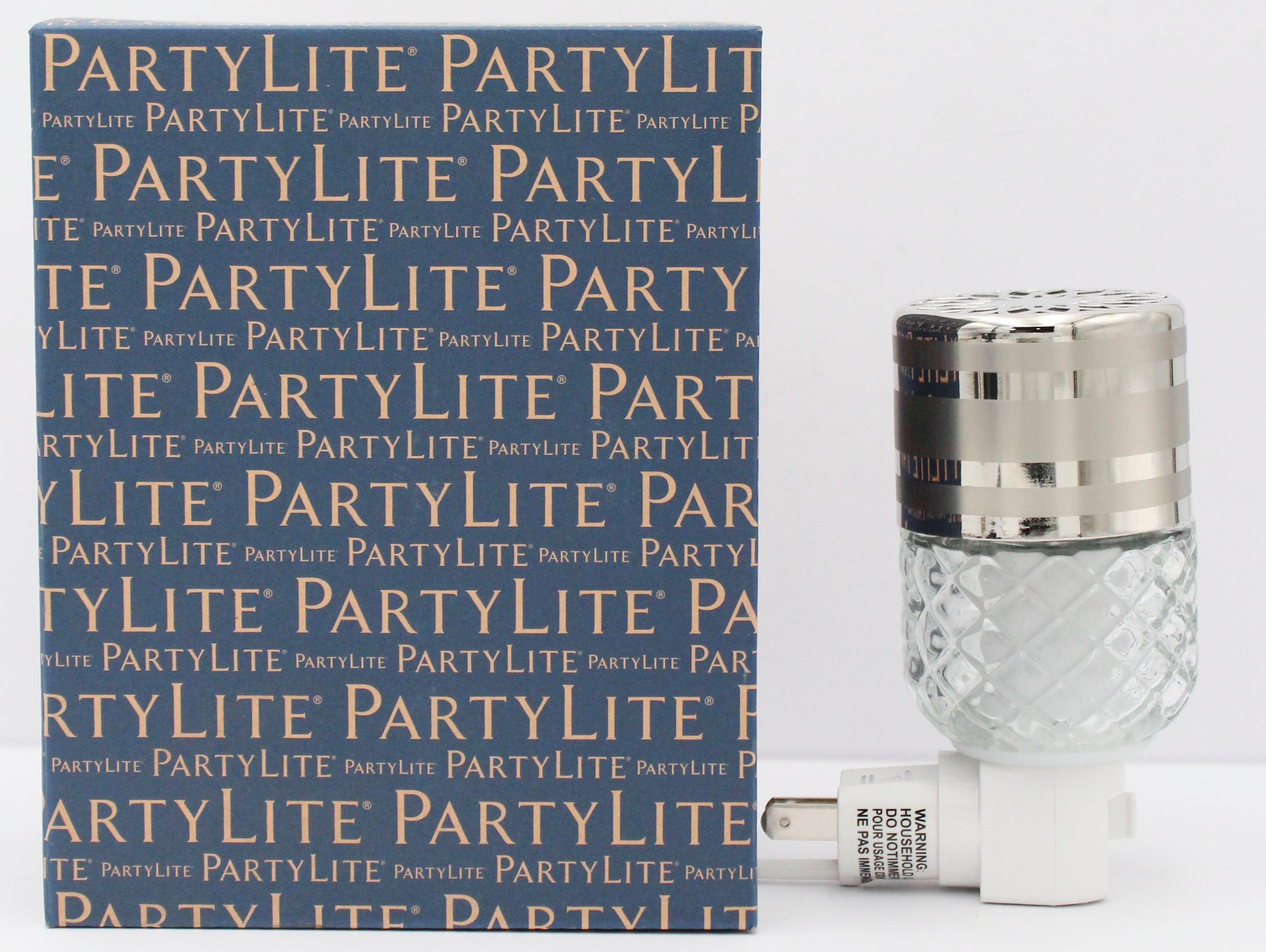 PARTYLITE SMARTBLENDS PLUG-IN - SILVER