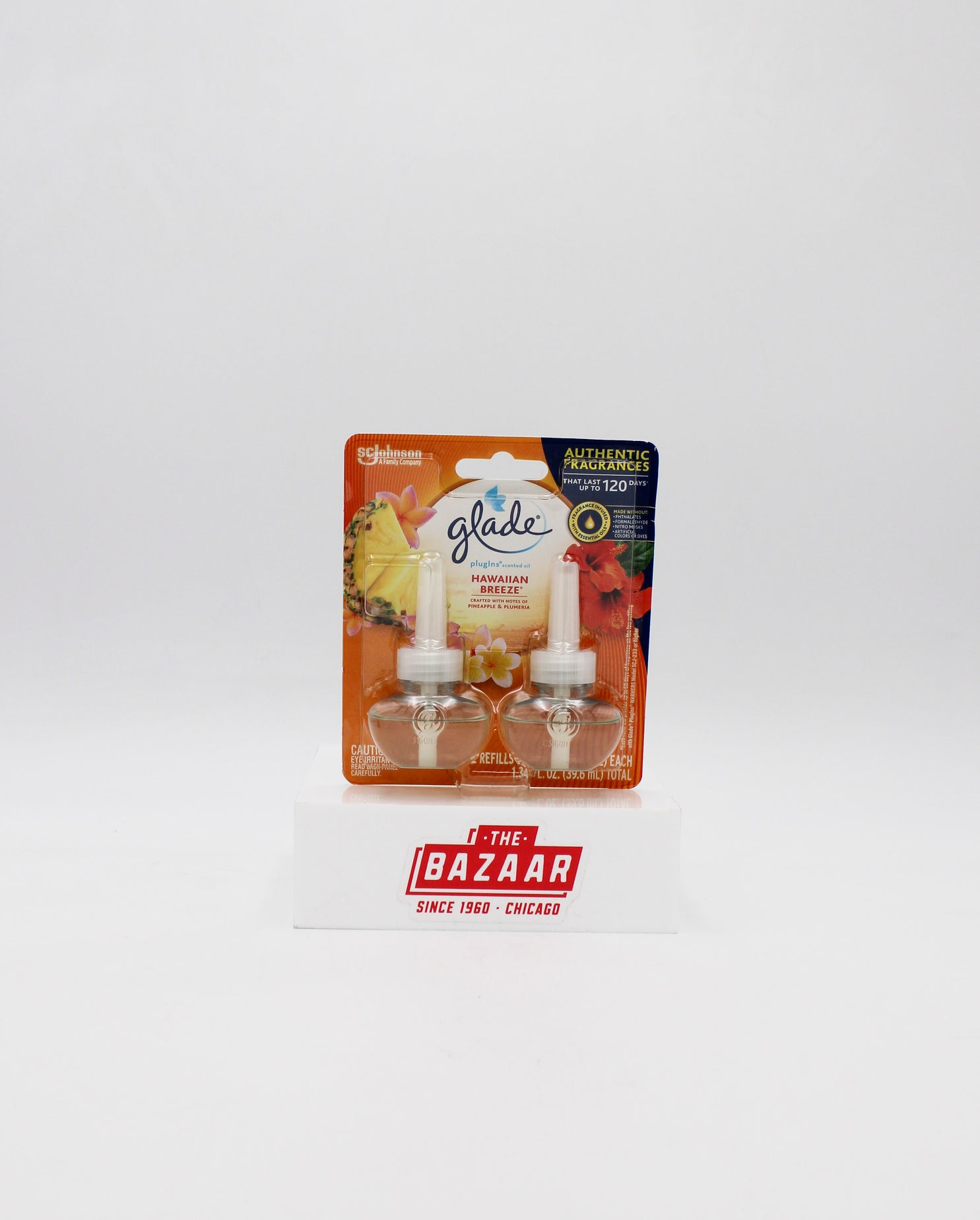 SP GLDE PLUGINS SCENTED OIL 2REFILLS 1.34oz HAWAIIAN BREEZE