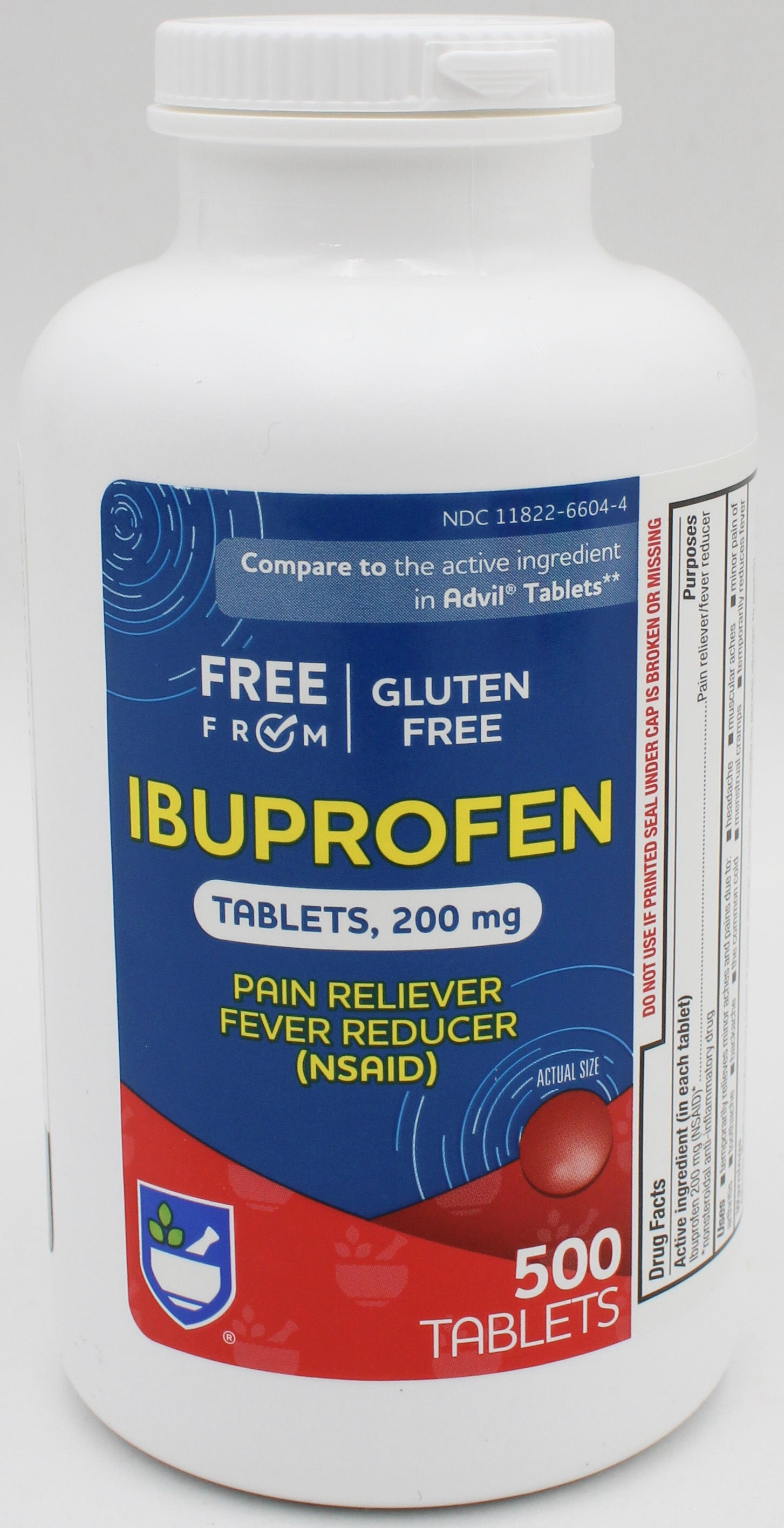 Rite Aid Ibuprofen Tablets 200mg 500ct (Exp 02/2027) Wholesale