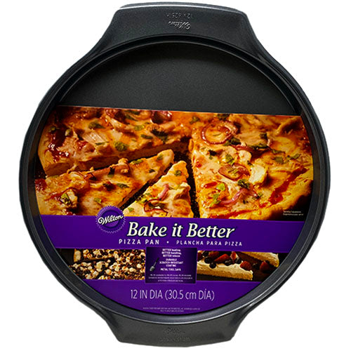 WILTON PIZZA PAN 12"-BAKE IT BETTER.