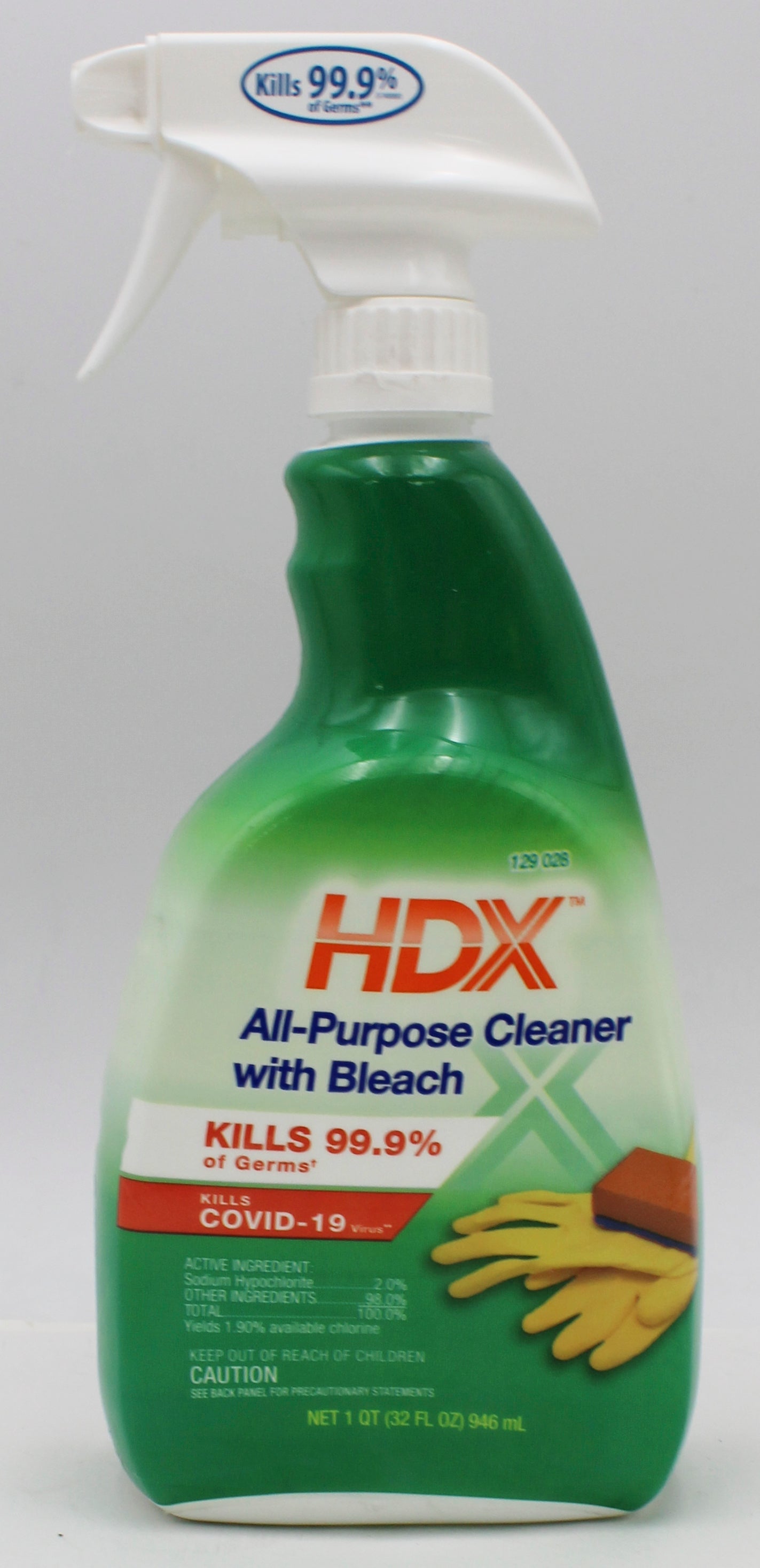 32OZ HDX CLEANER W/BLEACH NI