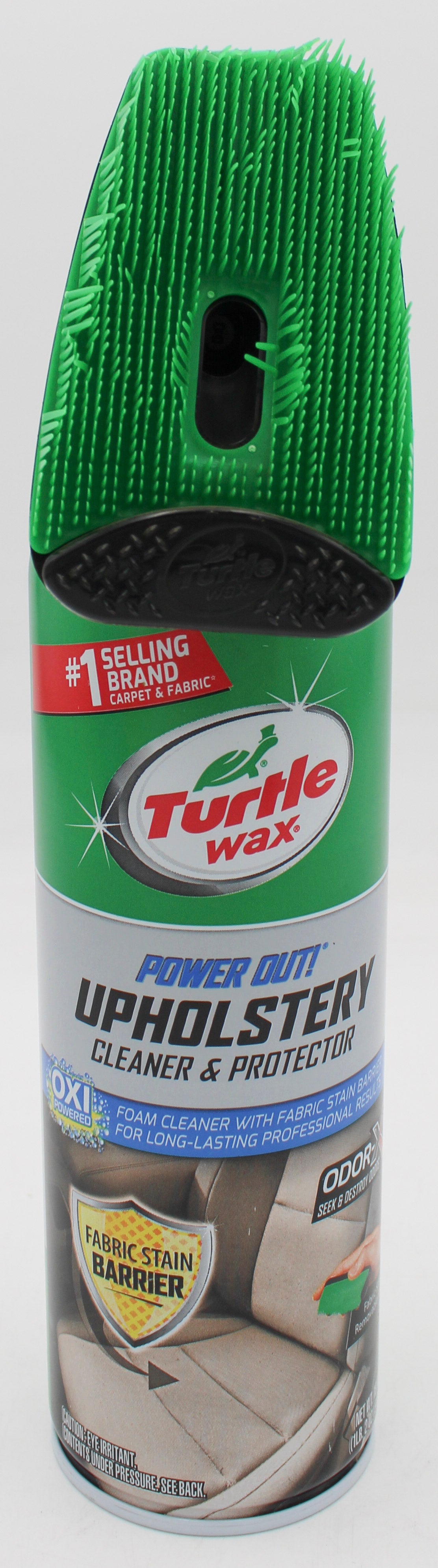 SP TURTLE WAX POWER OUT UPHOLSTERY CLEANER & PROTECTOR 18oz