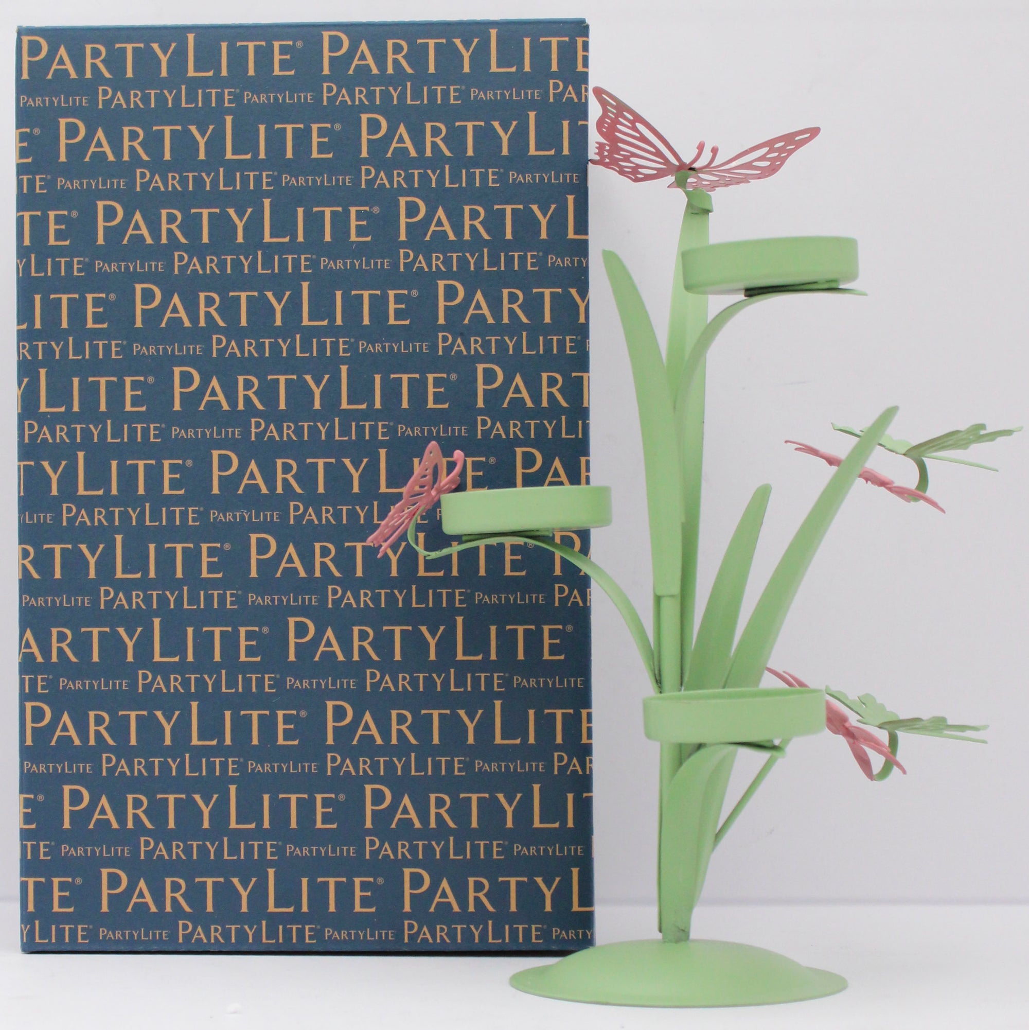 PARTYLITE GARDENSCAPE TEALIGHT TREE 5"W x 10"H