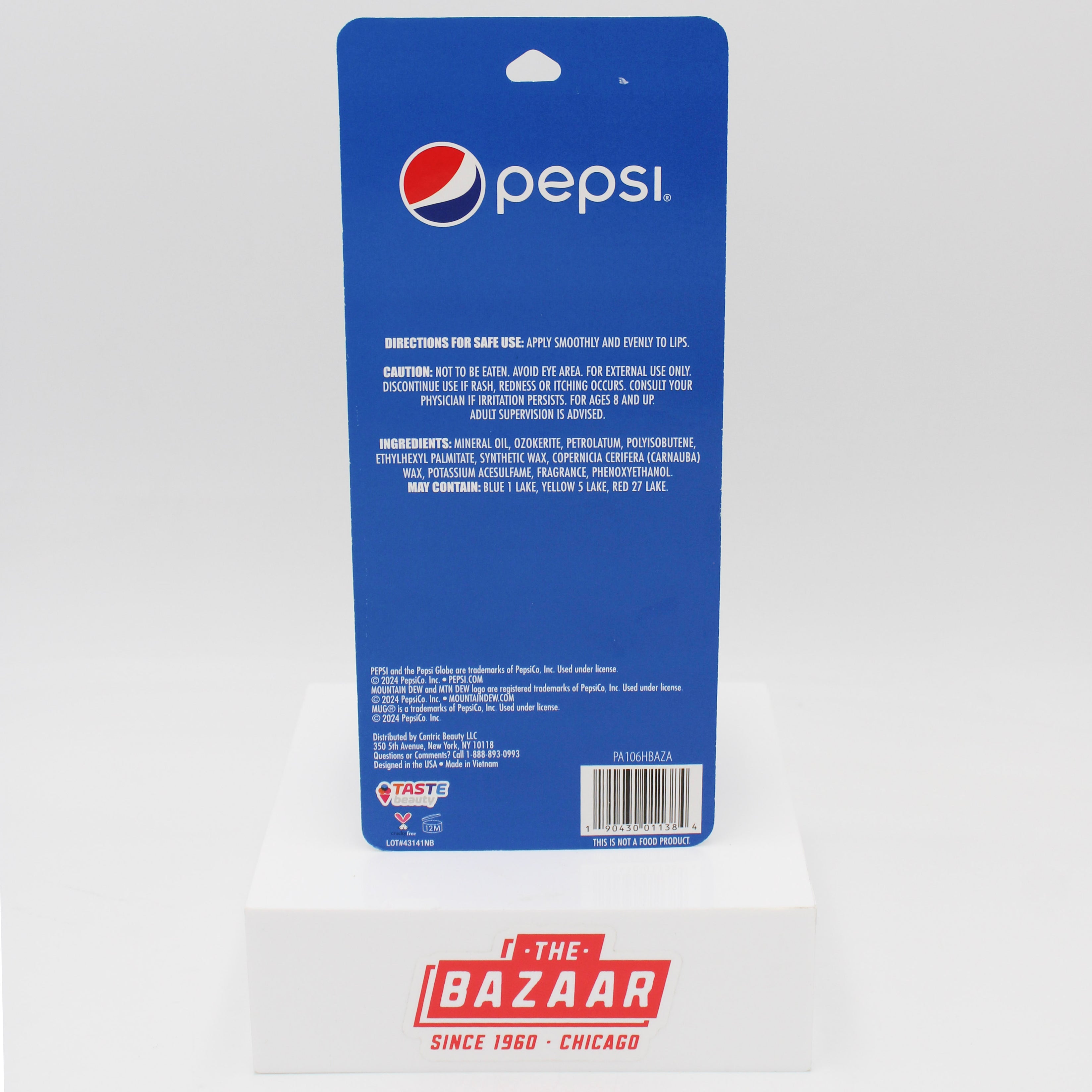 PEPSI FLAVORED LIP BALM 10ct NI.
