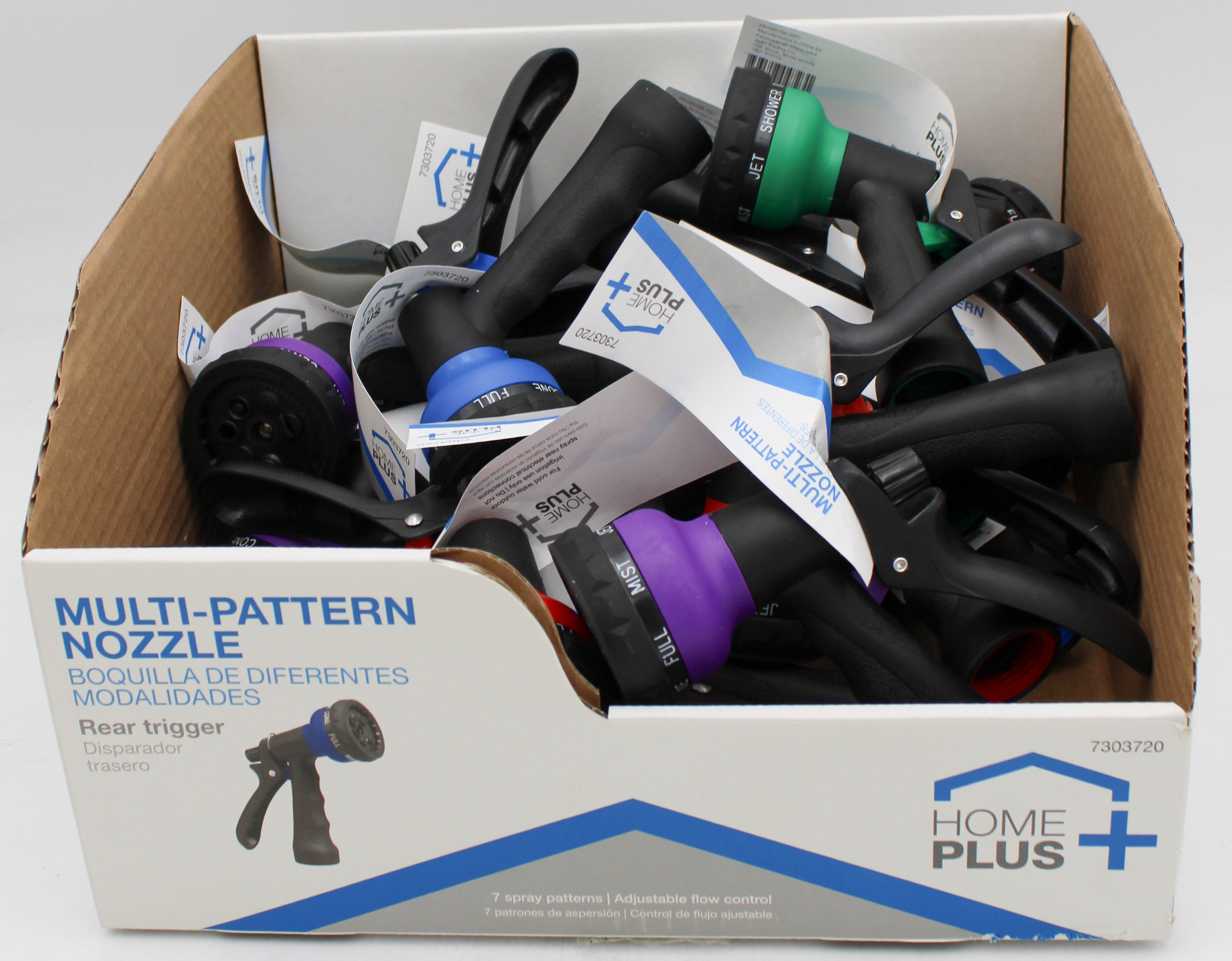 MULTI PATTERN PLASTIC HOSE NOZZLE