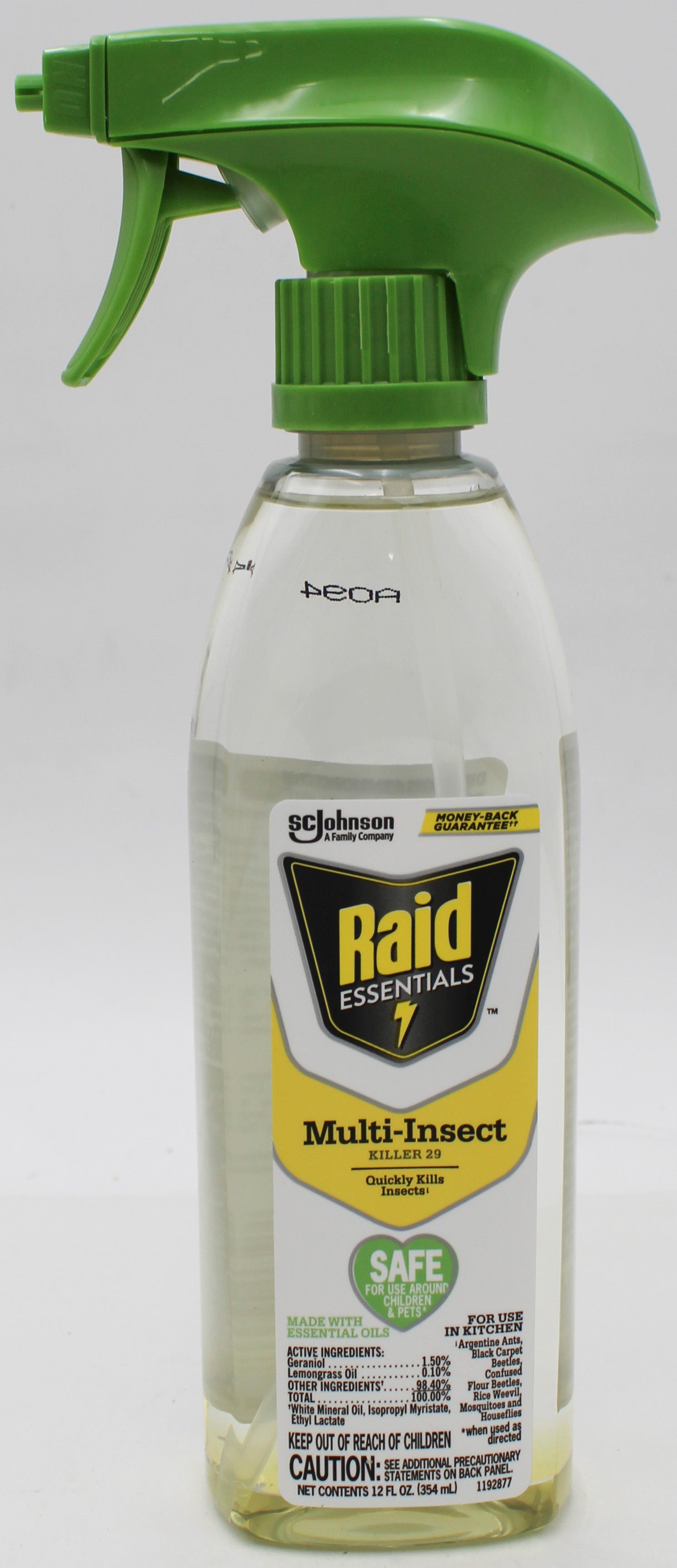 RAID ESSENTIALS MULTI INSECT KILLER TRIGGER 12oz US