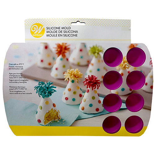 SILICONE MINI CONE MOLD(MAKES 24)