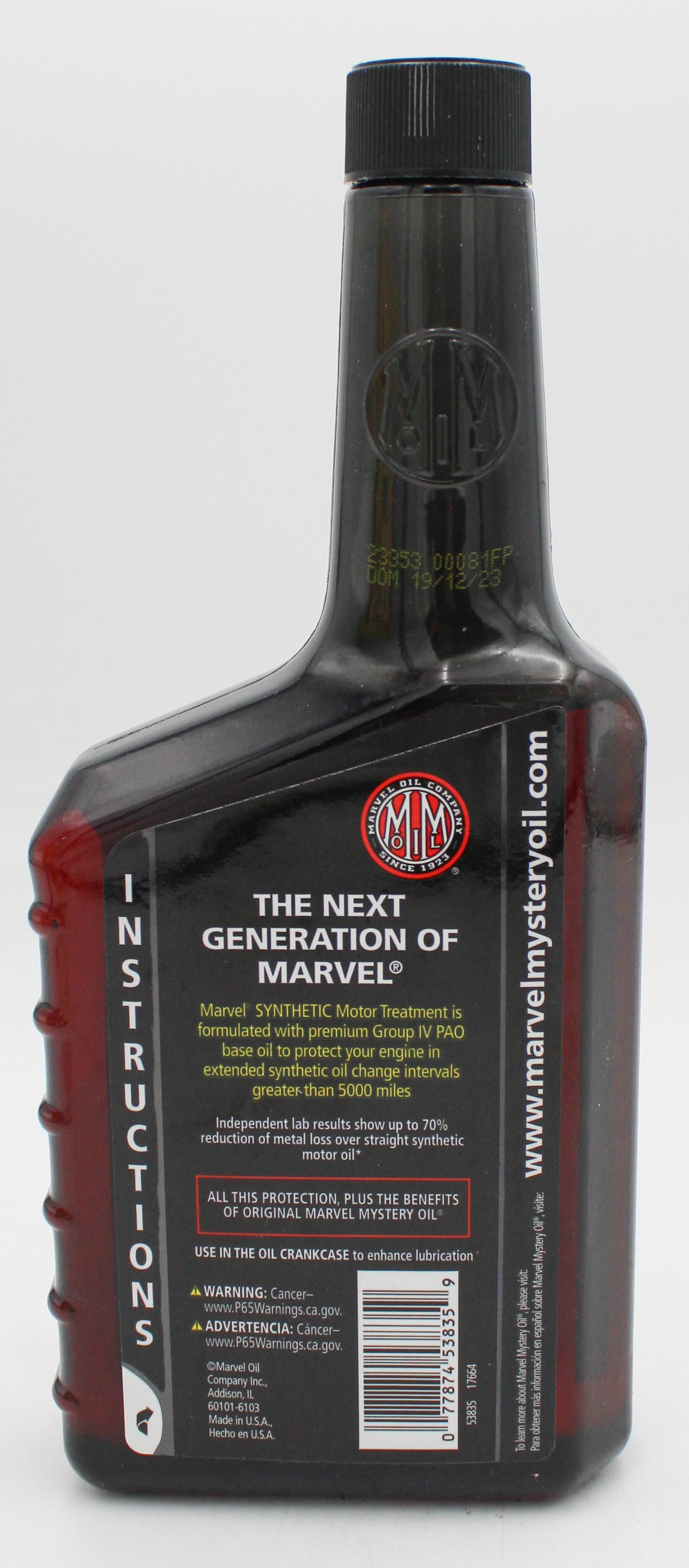 SP MARVEL MYSTERY OIL SYNTHETIC MOTOR TREATMENT 16oz