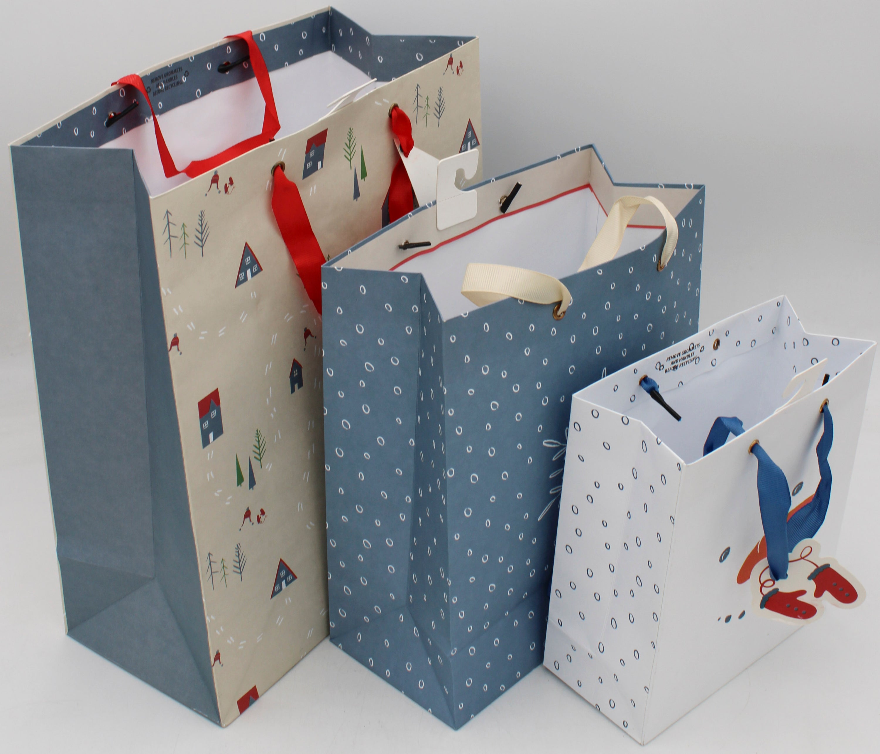 3CT GIFT BAG SET - CHALET BAG