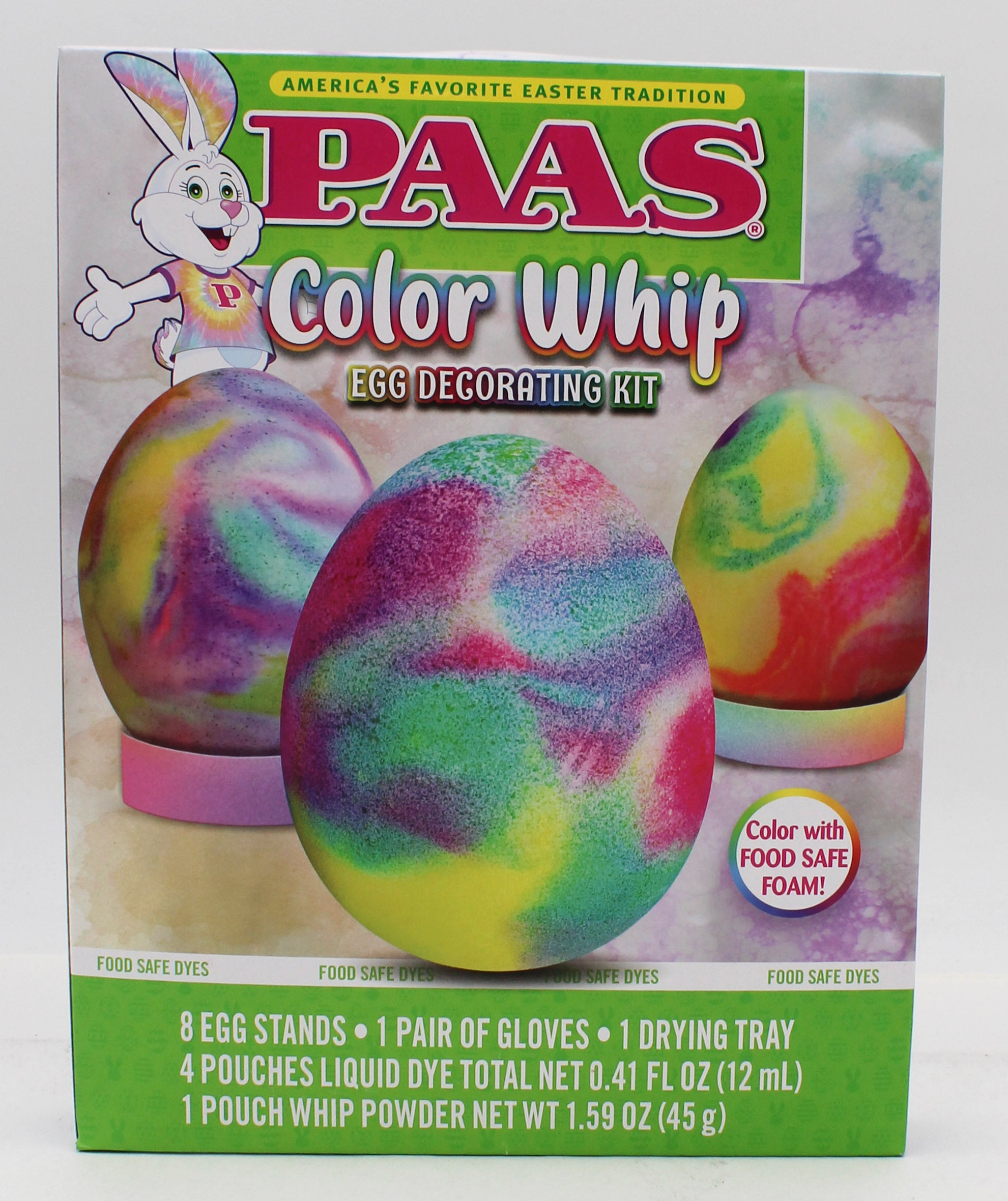 PAAS COLOR WHIP EGG DECORATING KIT SHELF TRAY