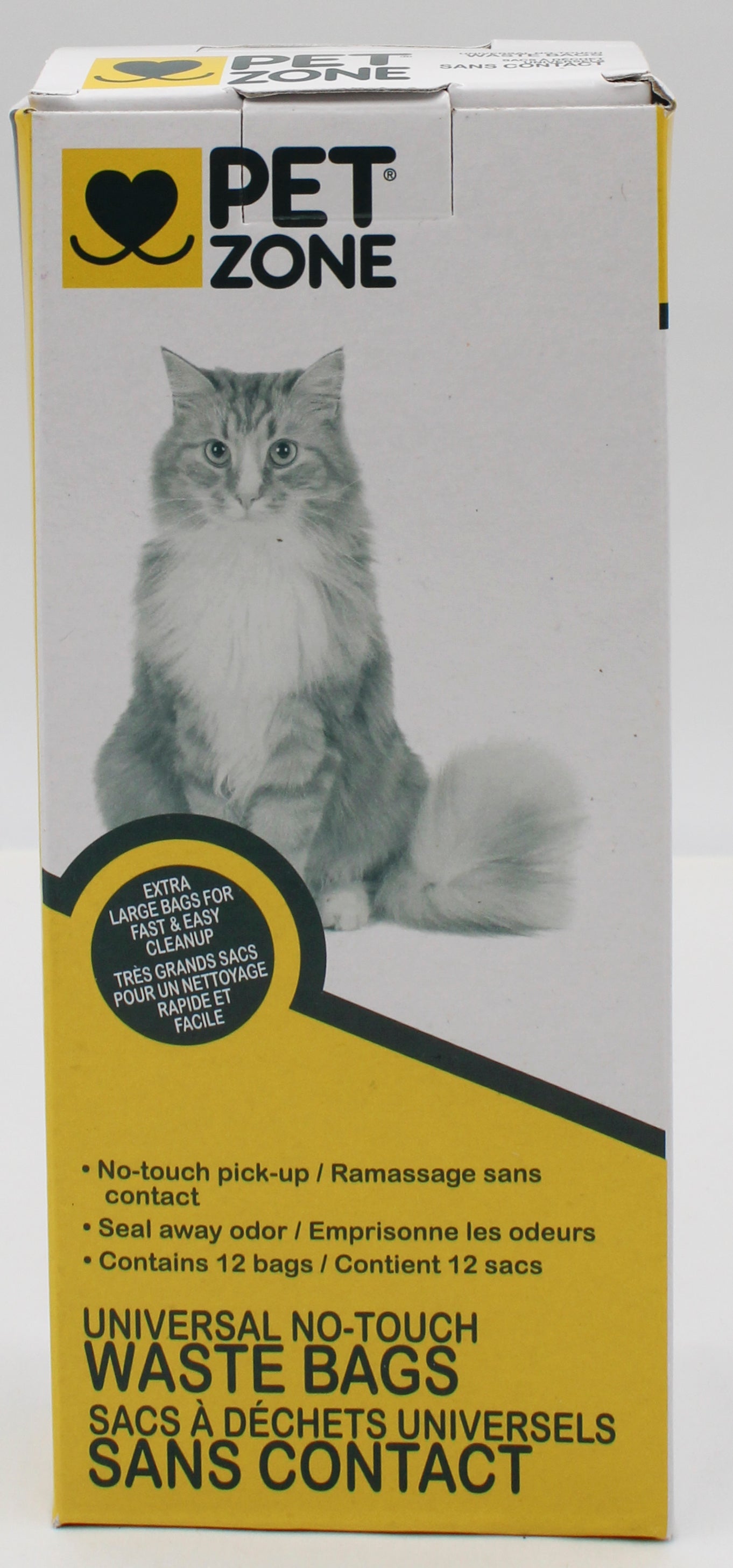 PETZONE UNIVERSAL CAT LITTER AND WASTE BAGS 12CT