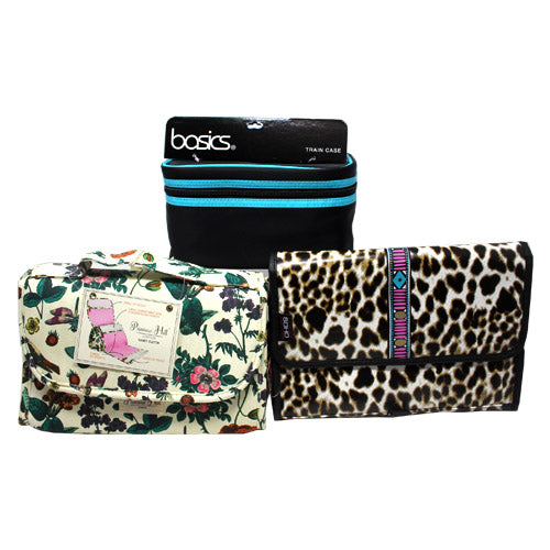 SP Allegro Med Cosmetic Bags Assorted Wholesale Pack