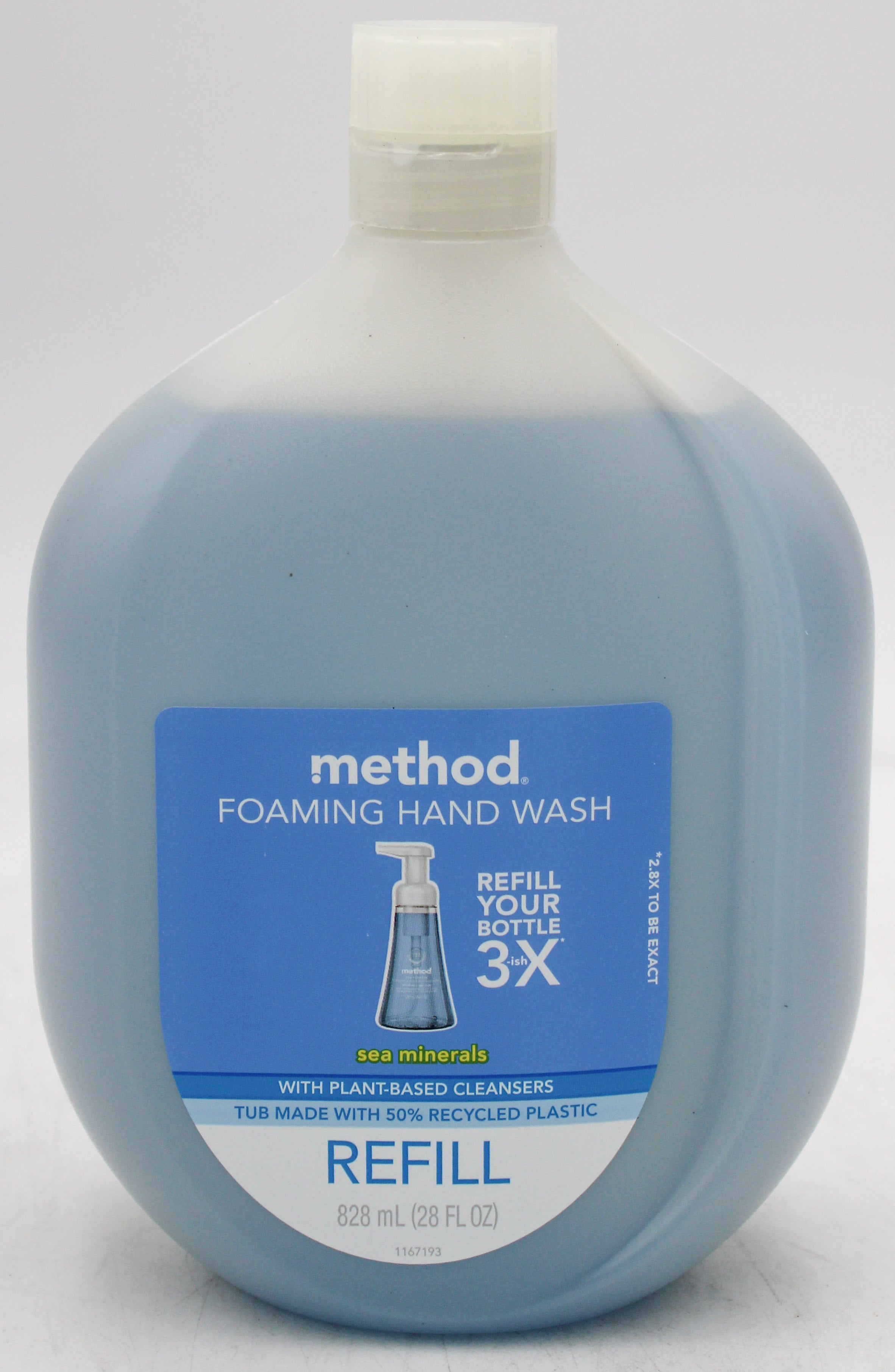 METHOD FOAMING HAND WASH SEA MINERALS REFILL 28-floz US