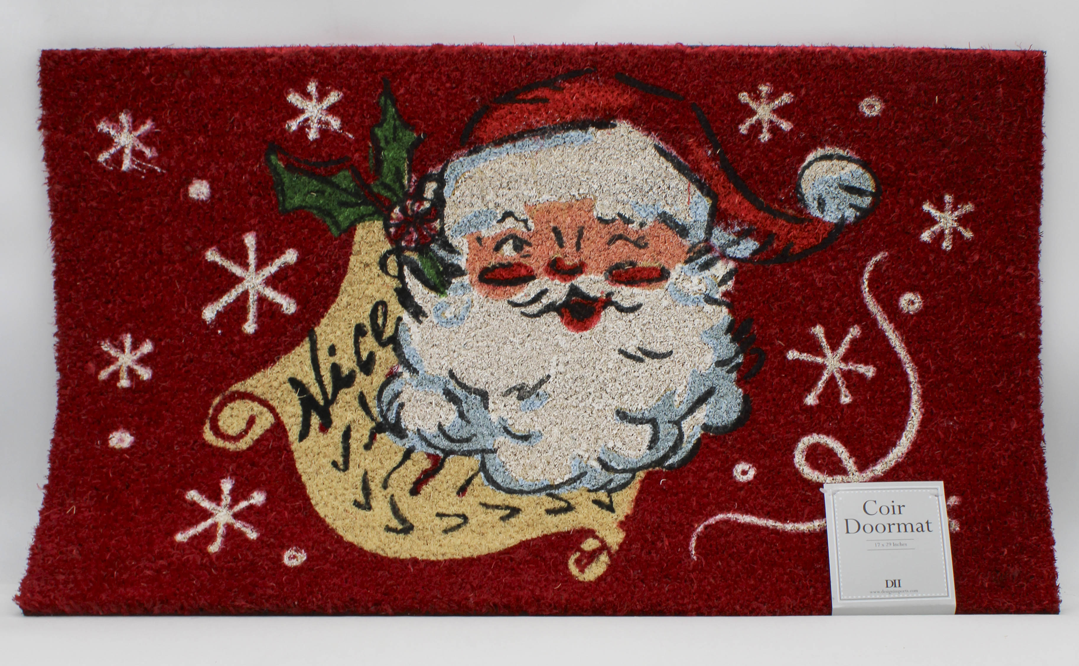 DOORMAT - SANTAS NICE LIST - CHRISTMAS
