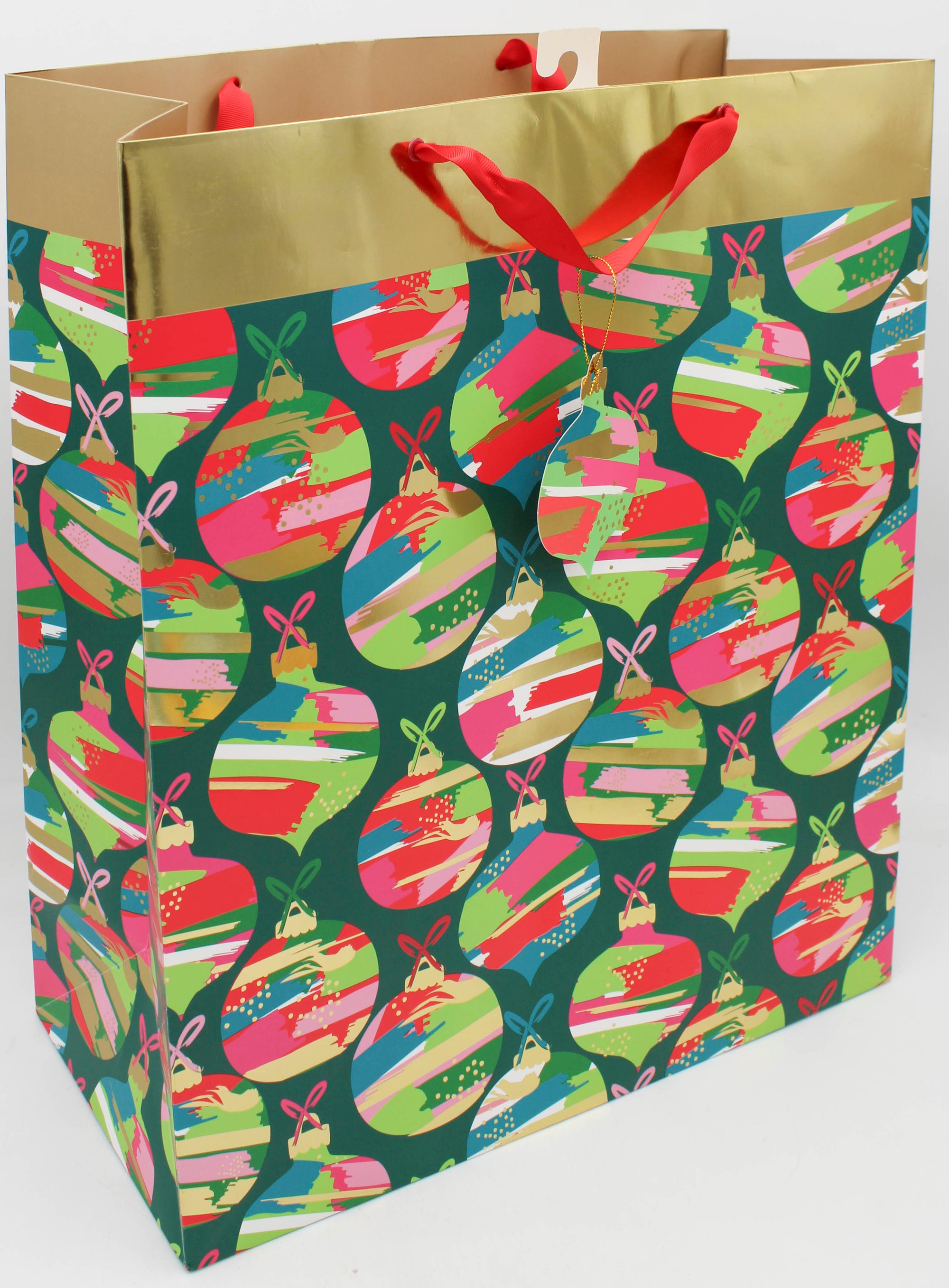 JUMBO GIFT BAG - HOLIDAY ORANMENTS