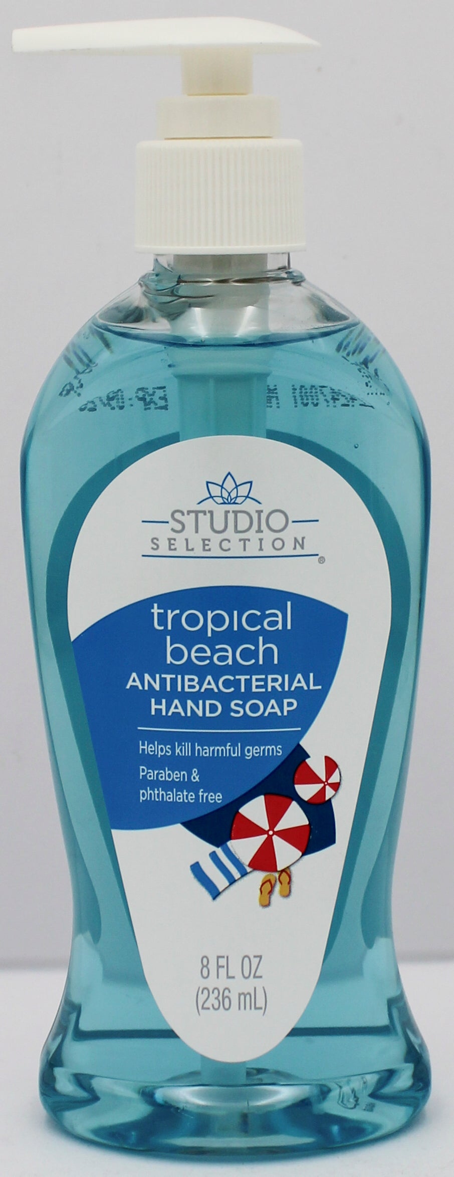 8oz TROPICAL BEACH ANTIBACTERIAL HAND SOAP