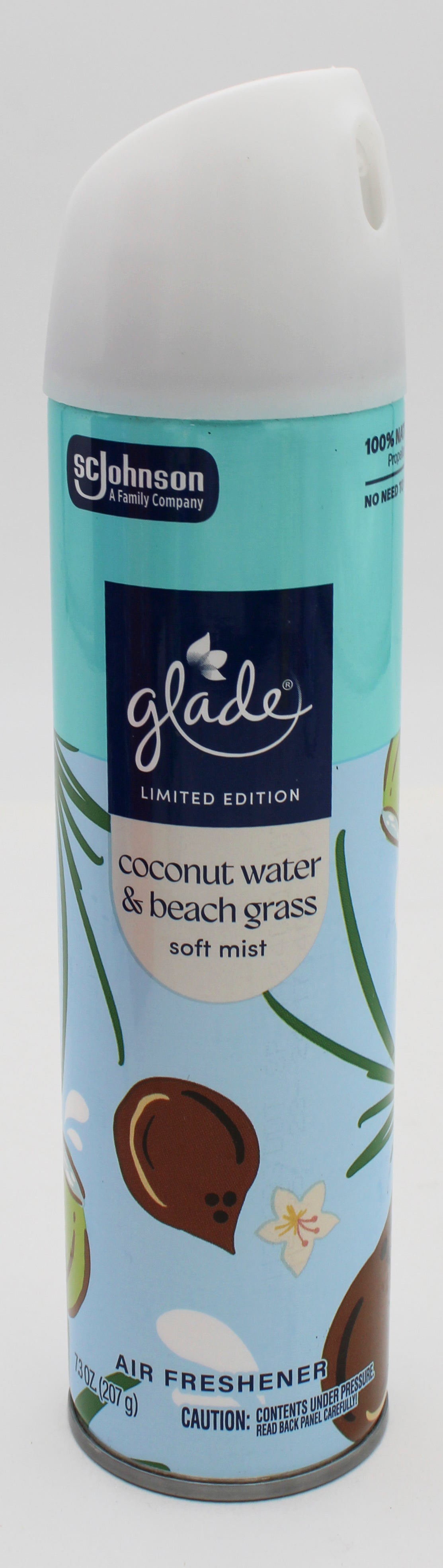 SP GLADE AIR FRESHENER  7.3oz COCONUT WATER & BEACH GRASS