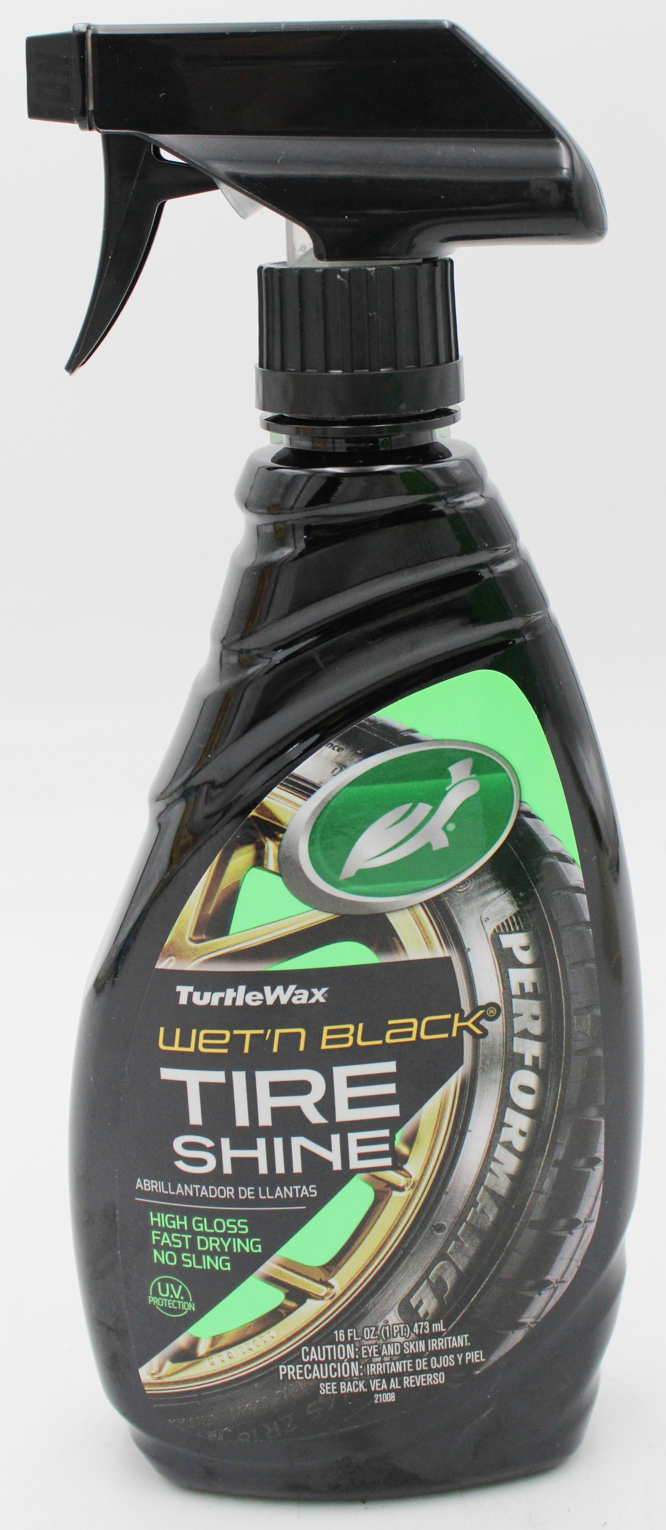 SP TURTLE WAX WET'N BLACK TIRE SHINE 16oz