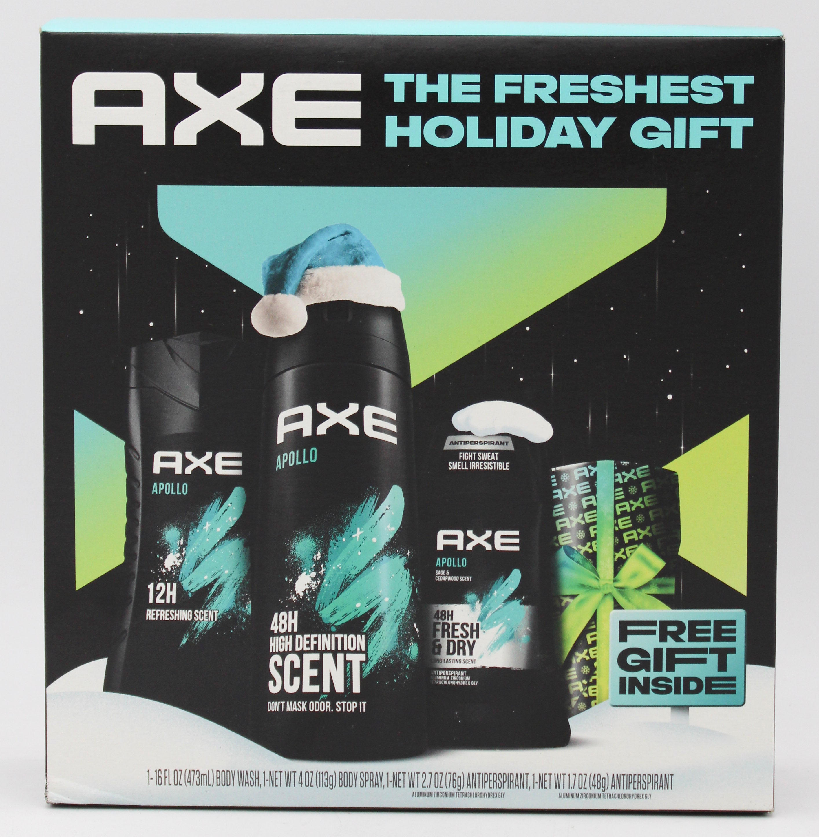 AXE APOLLO 4ct GIFTBOX.