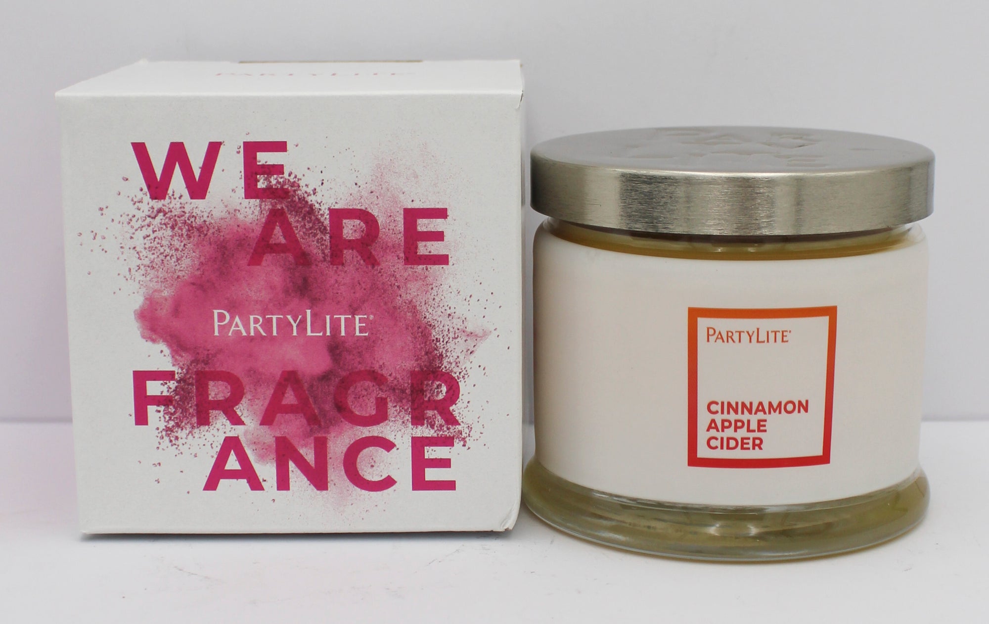 PARTYLITE CINNAMON APPLE CIDER 3-WICK JAR CANDLE 13.2oz