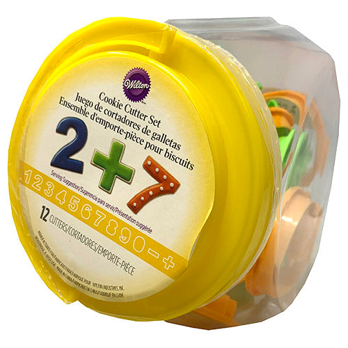 COOKIE CUTTER SET 12CT-NUMBERS.