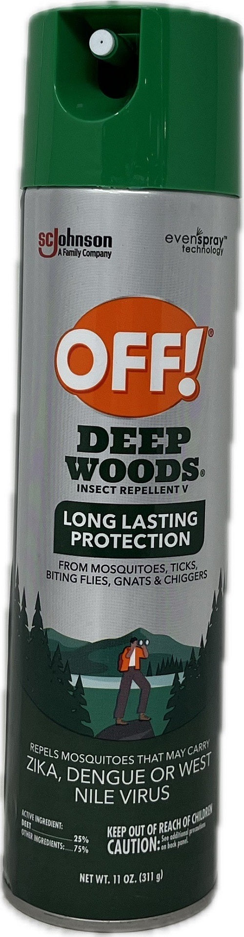 SP OFF! DEEP WOODS INSECT REPELLENT PROTECTION 11oz
