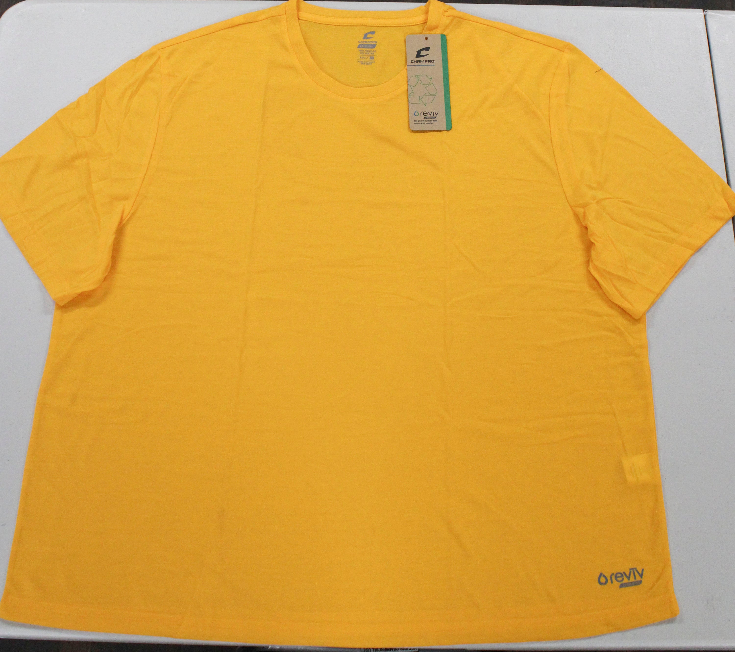 T-SHIRT - ADULT - GOLD - 2XL