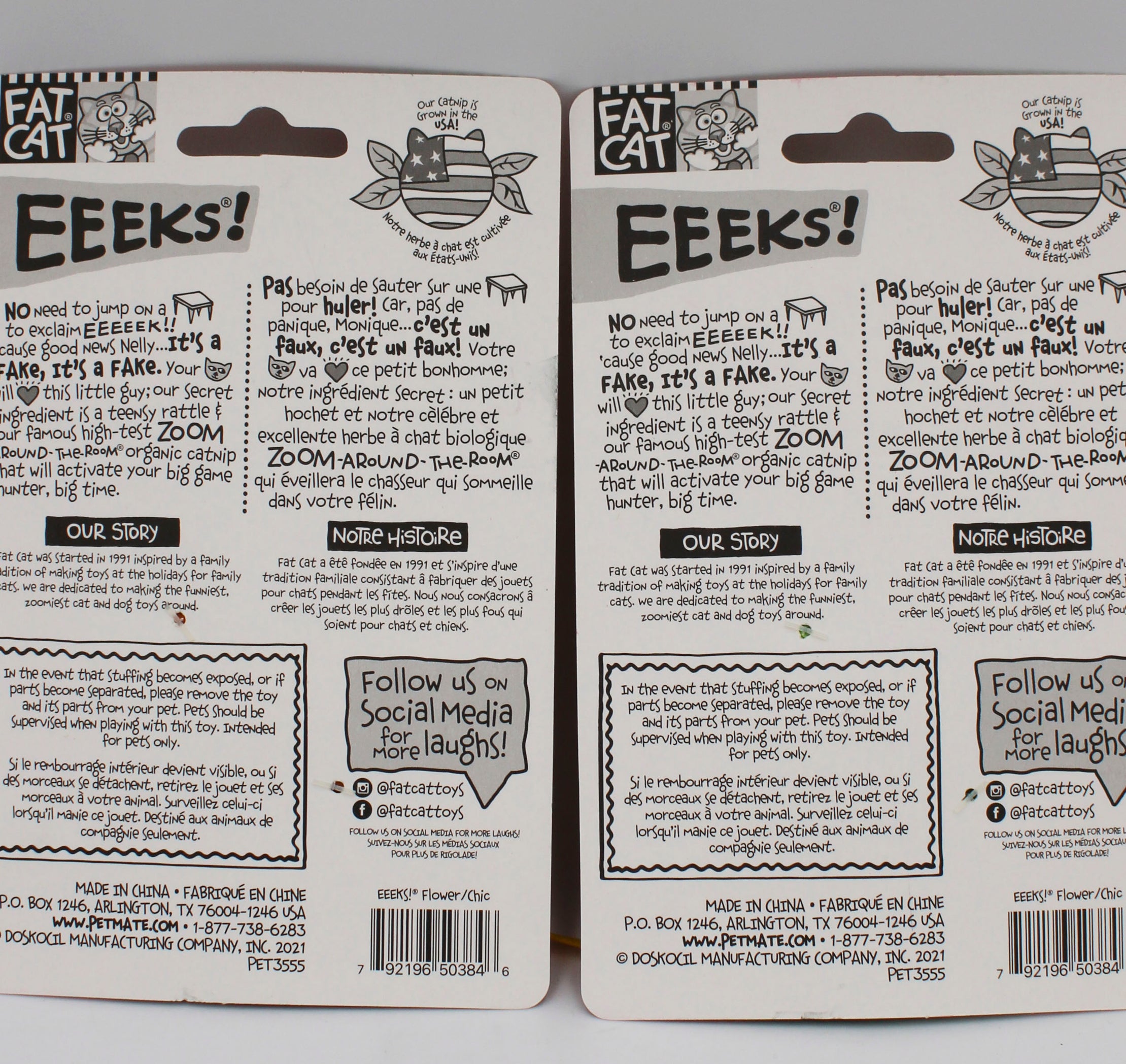 FATCAT CLASSIC EEEKS CAT TOY