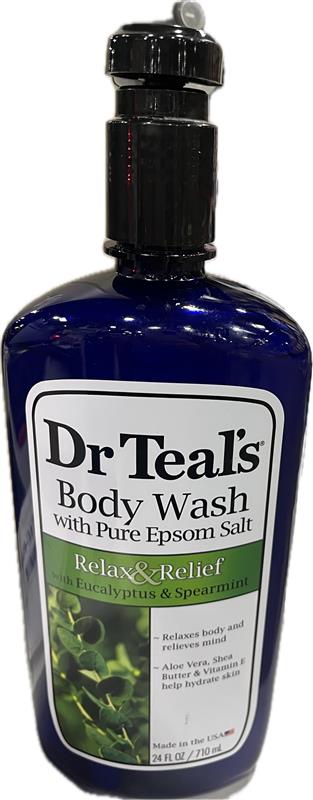 SP DR.TEAL'S BODY WASH RELAX & RELIEF 24oz EUCALYPTUS & SPEARMINT NI