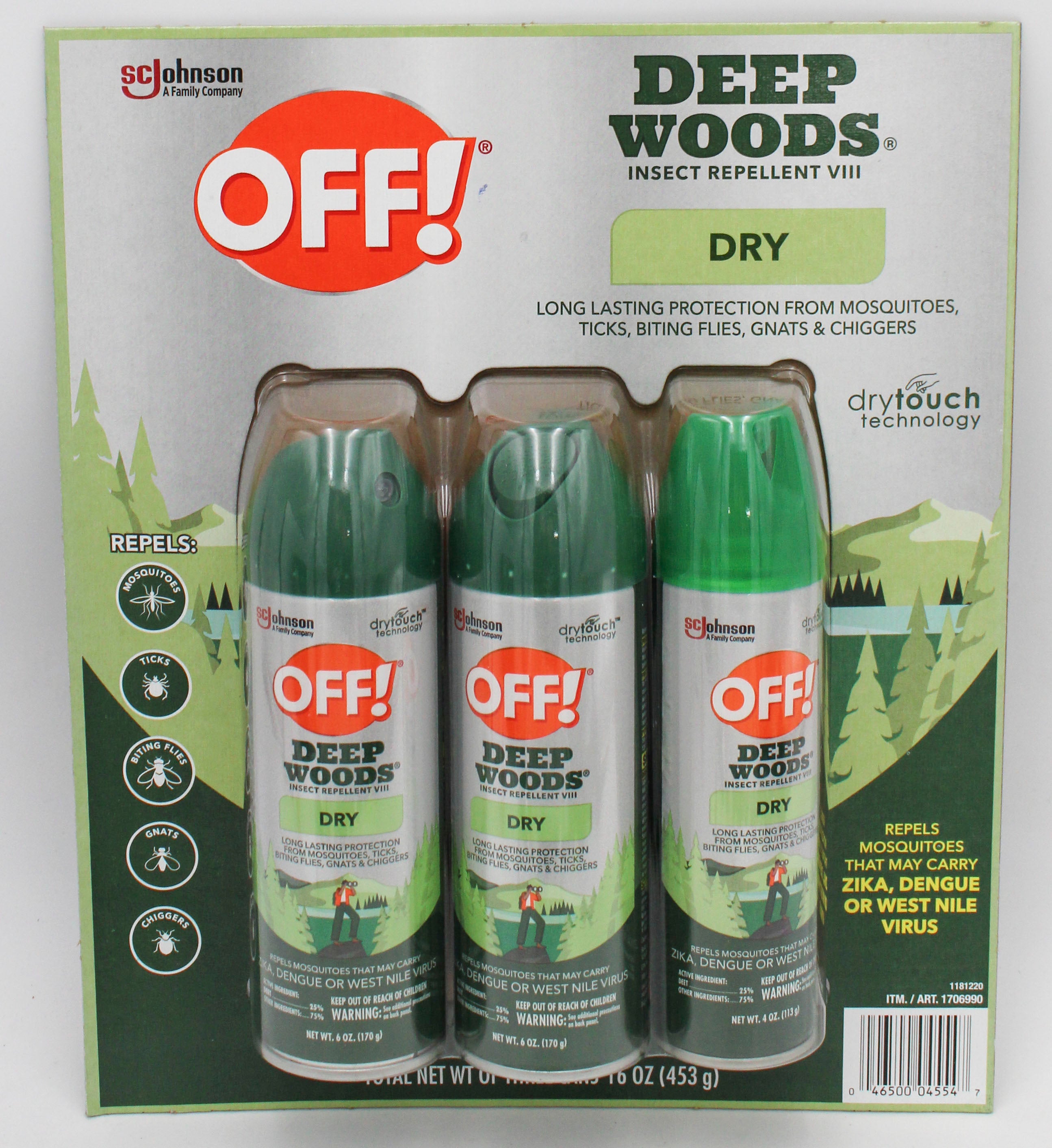 OFF DRY WOODS 6oz + 4oz DISPLAY US