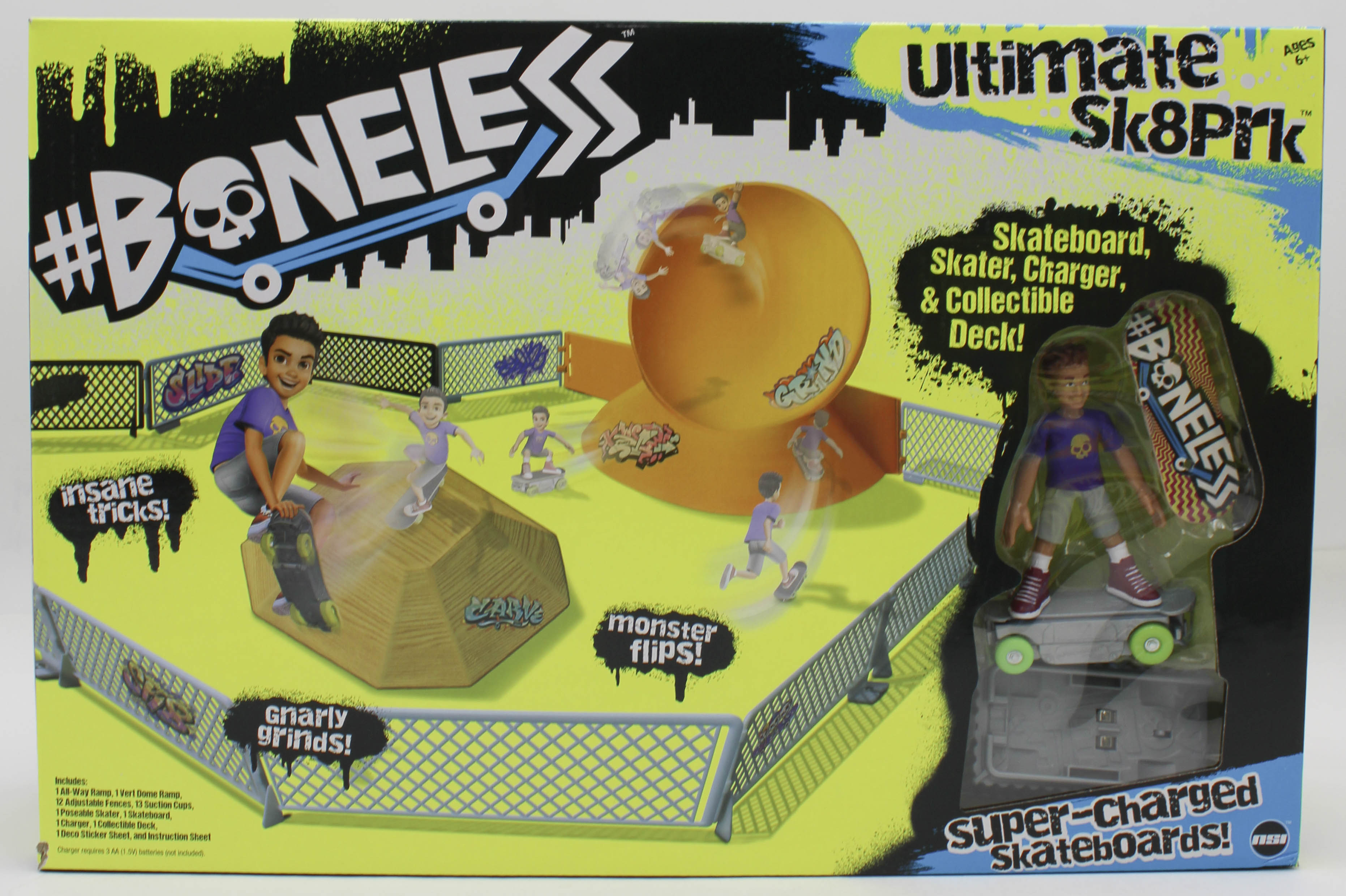 BONELESS DELUXE PLAYSET-ULTIMATE SUPER STREET
