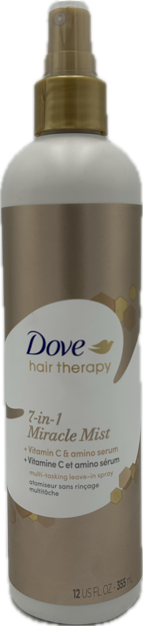 DOVE HAIR THERAPY 7IN1 MIRACLE LEAVE-IN MIST 12oz