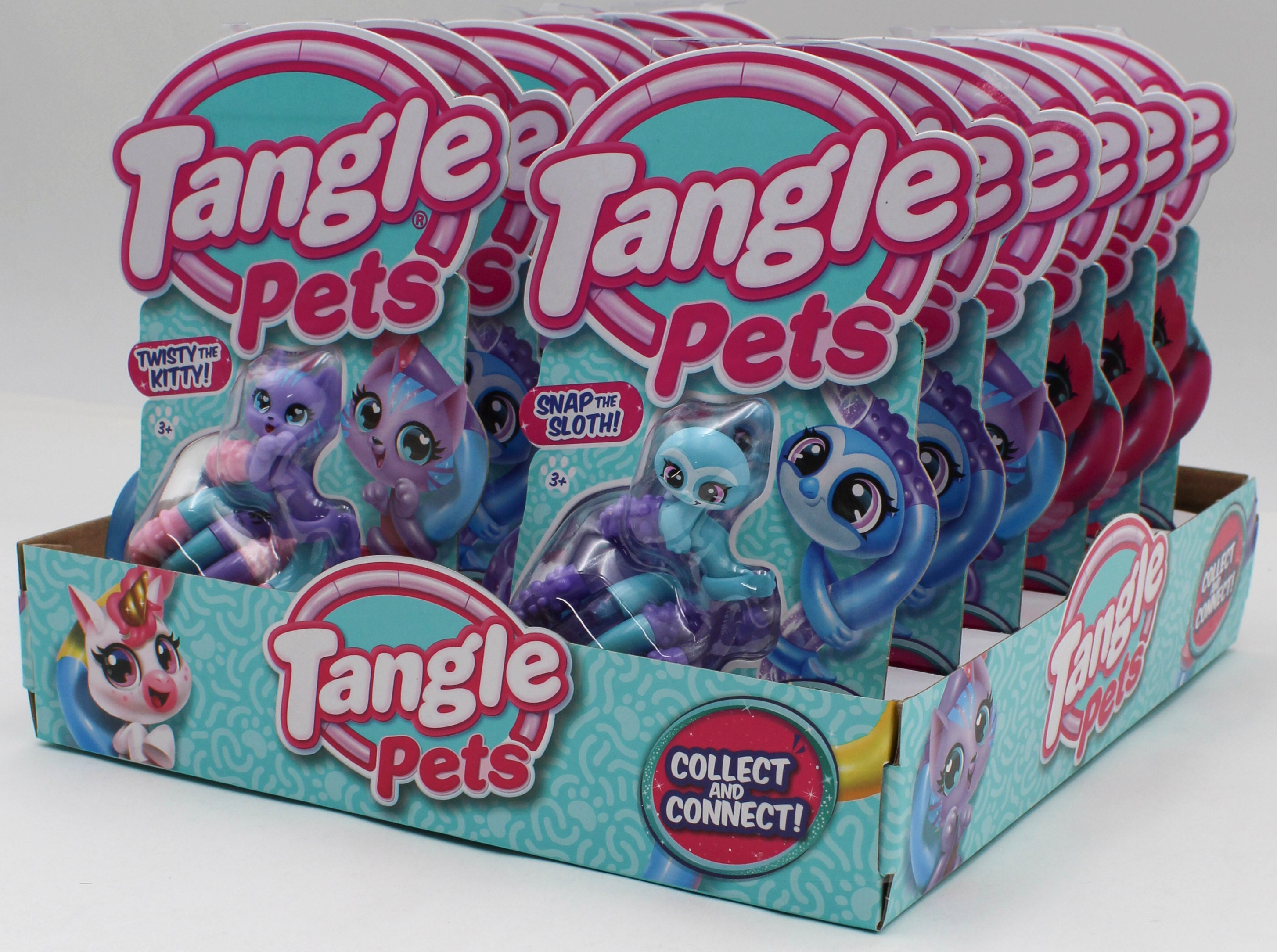 TANGLE JR PETS (BLISTERCARD W/12PC. PQD) ASSORTED NI