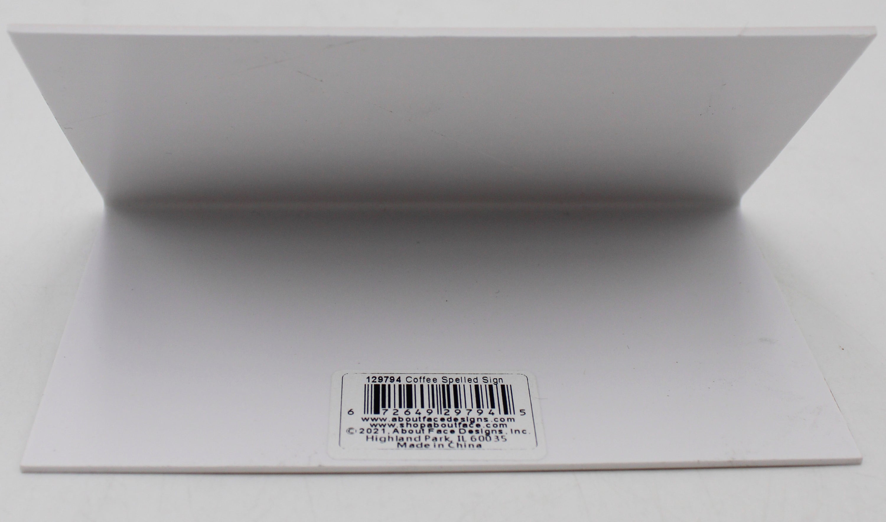 SPELLED BACKWARDS SIGN