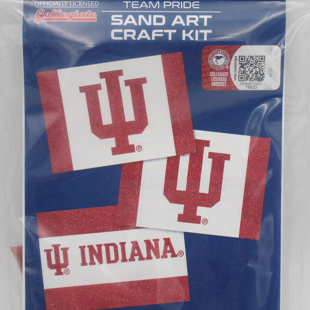 NCAA INDIANA HOOSIERS SAND ART CRAFT KIT